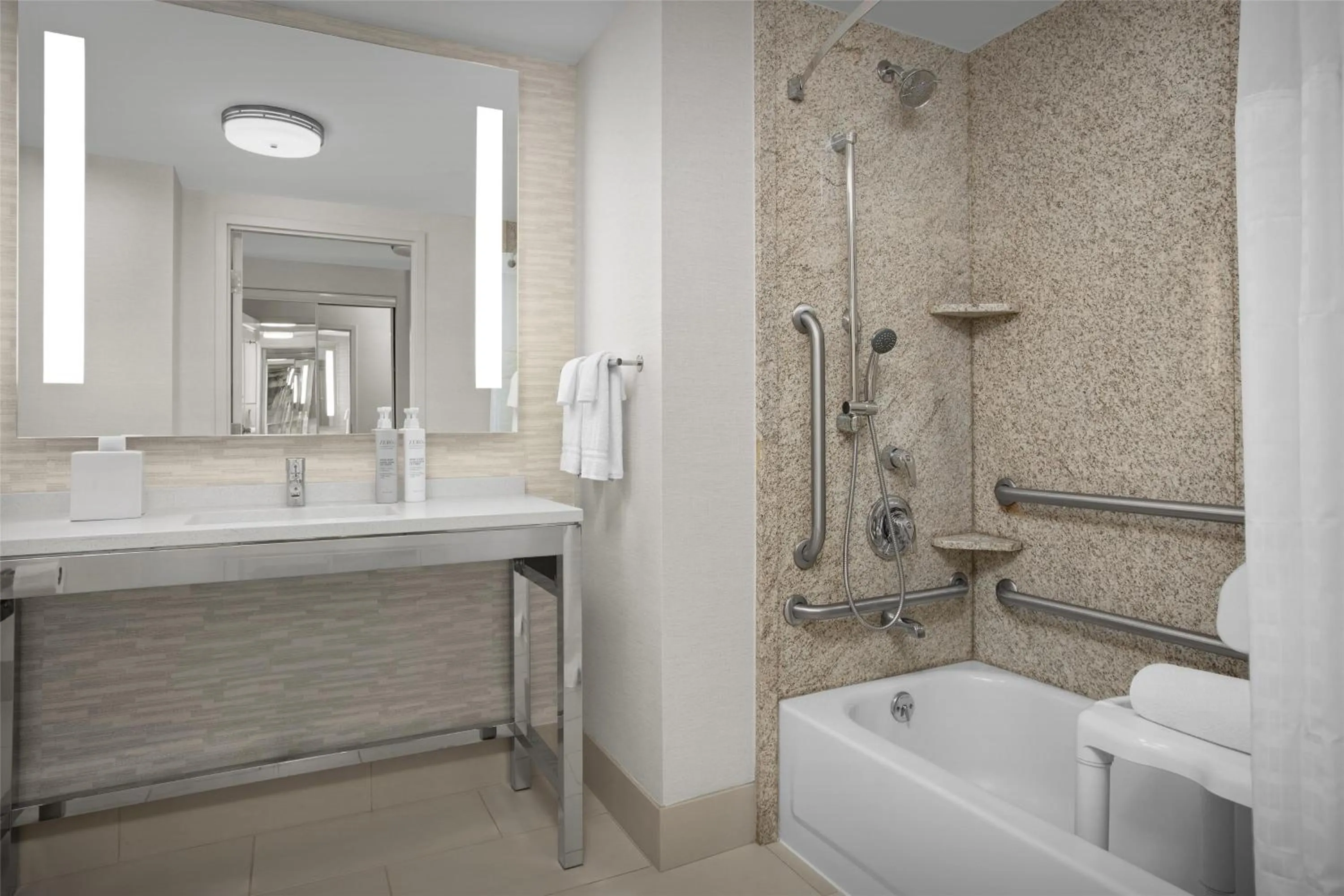 Bathroom in Hilton Garden Inn Portsmouth Downtown