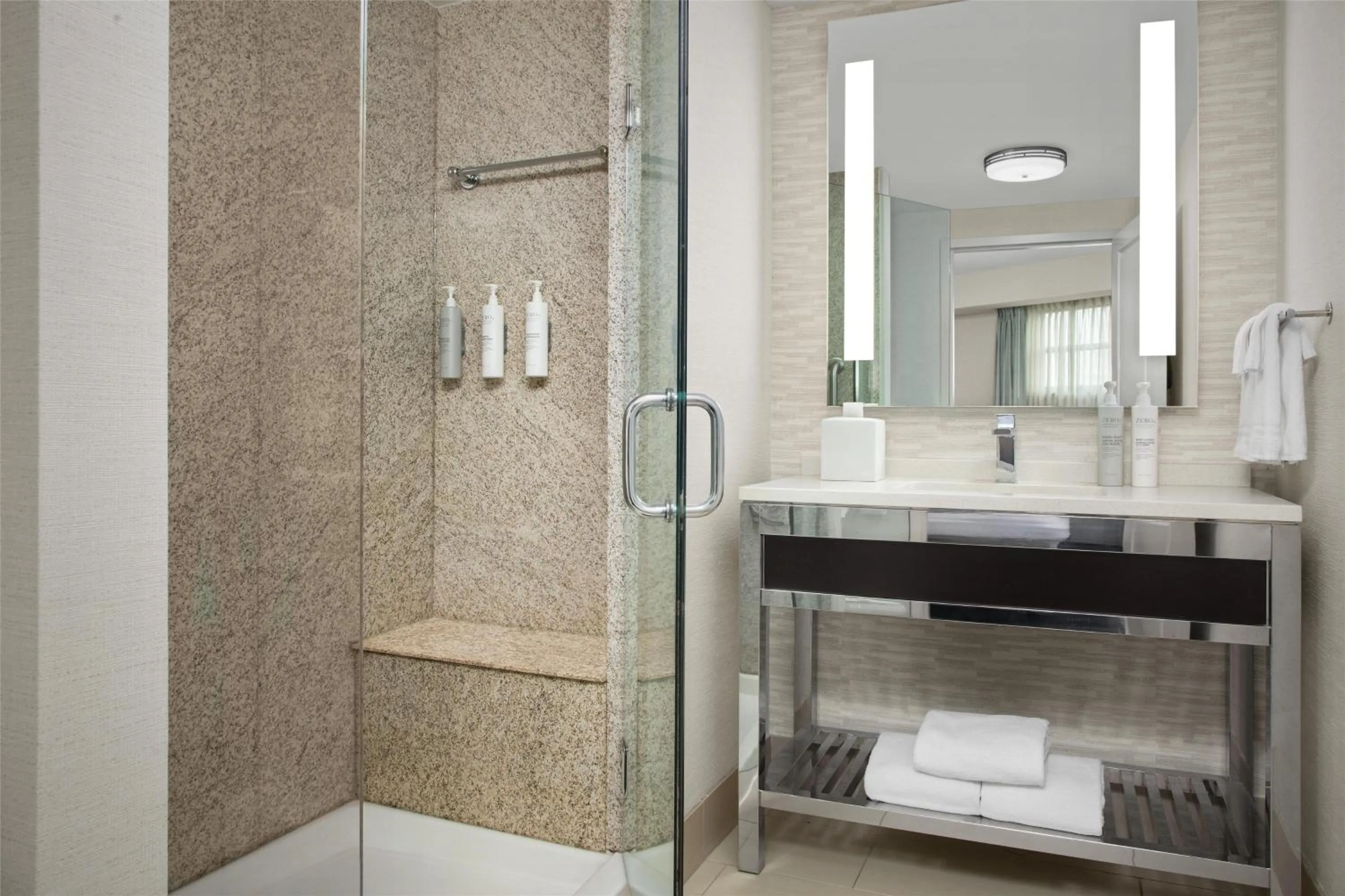 Bathroom in Hilton Garden Inn Portsmouth Downtown