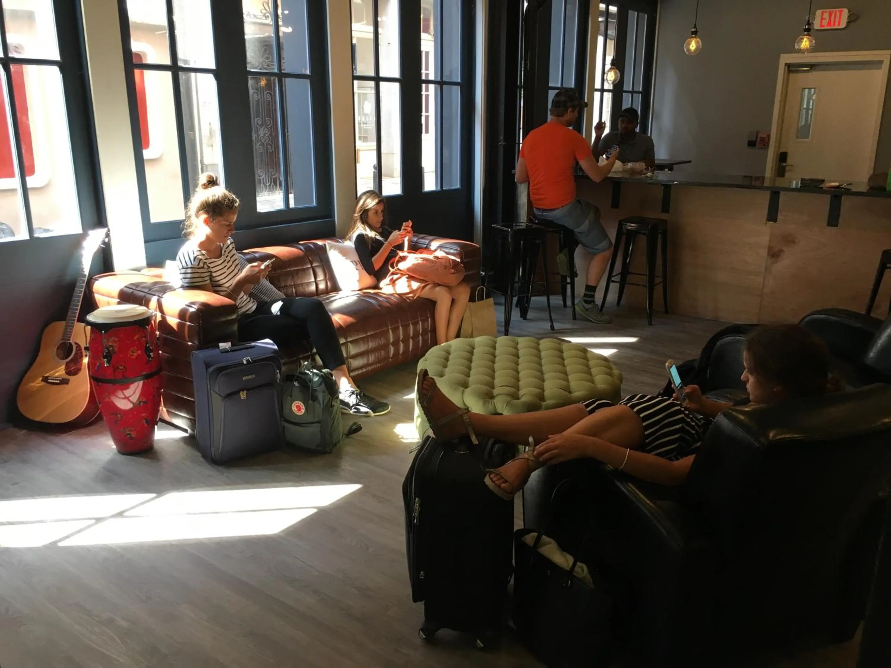 Lounge or bar in Apple Hostels of Philadelphia