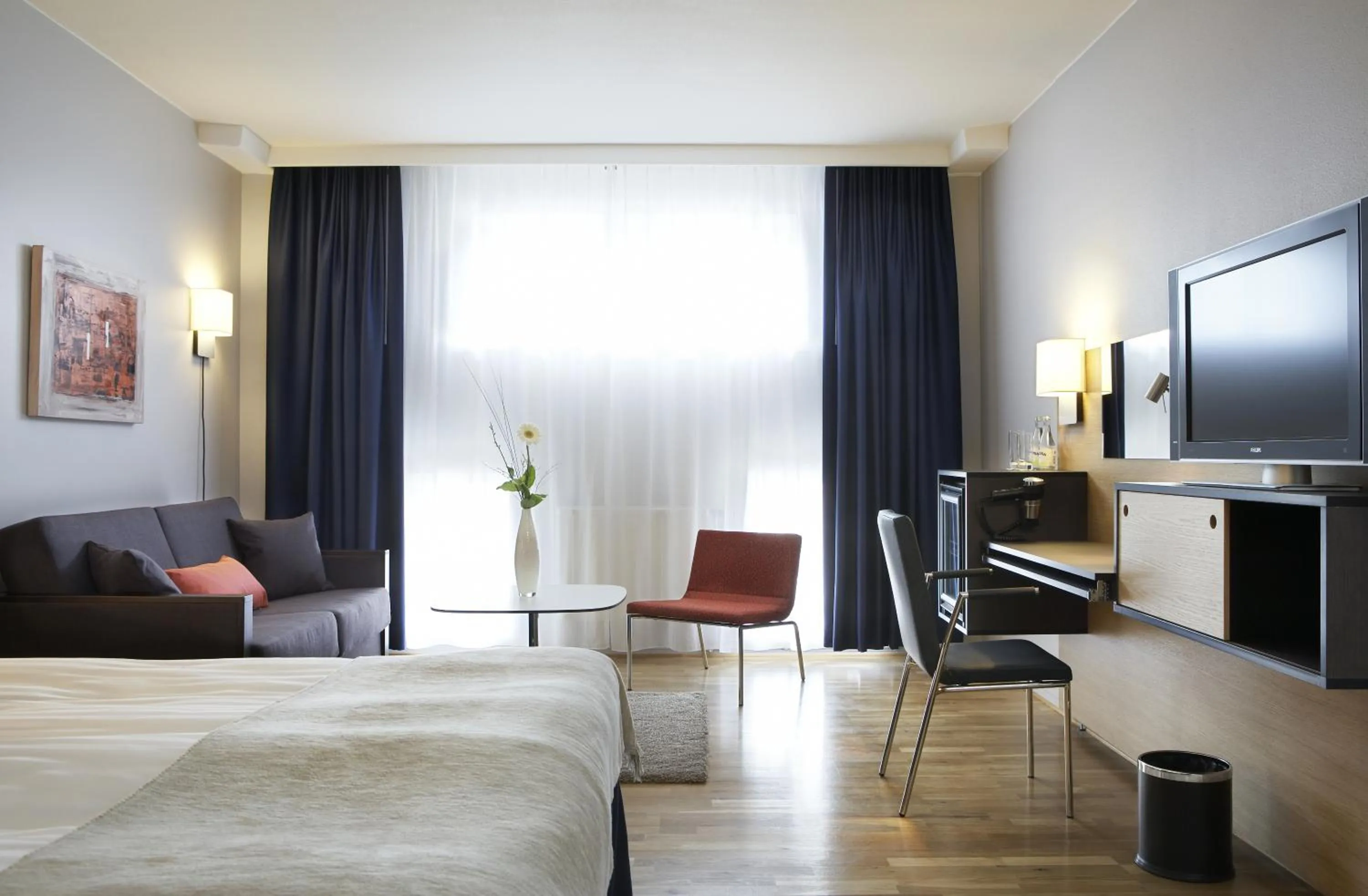 Bed in Quality Hotel Waterfront