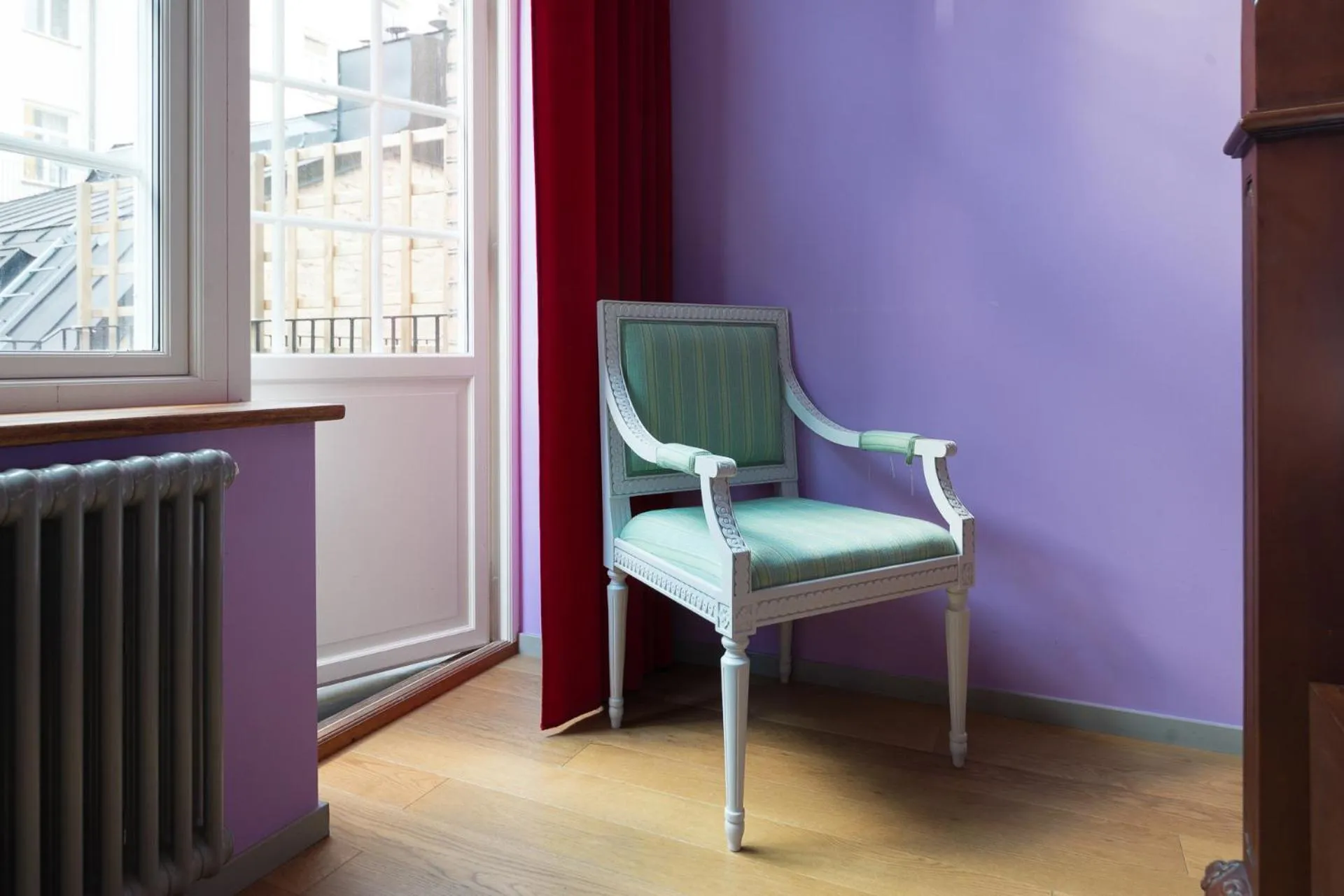 Decorative detail in Hellstens Glashus