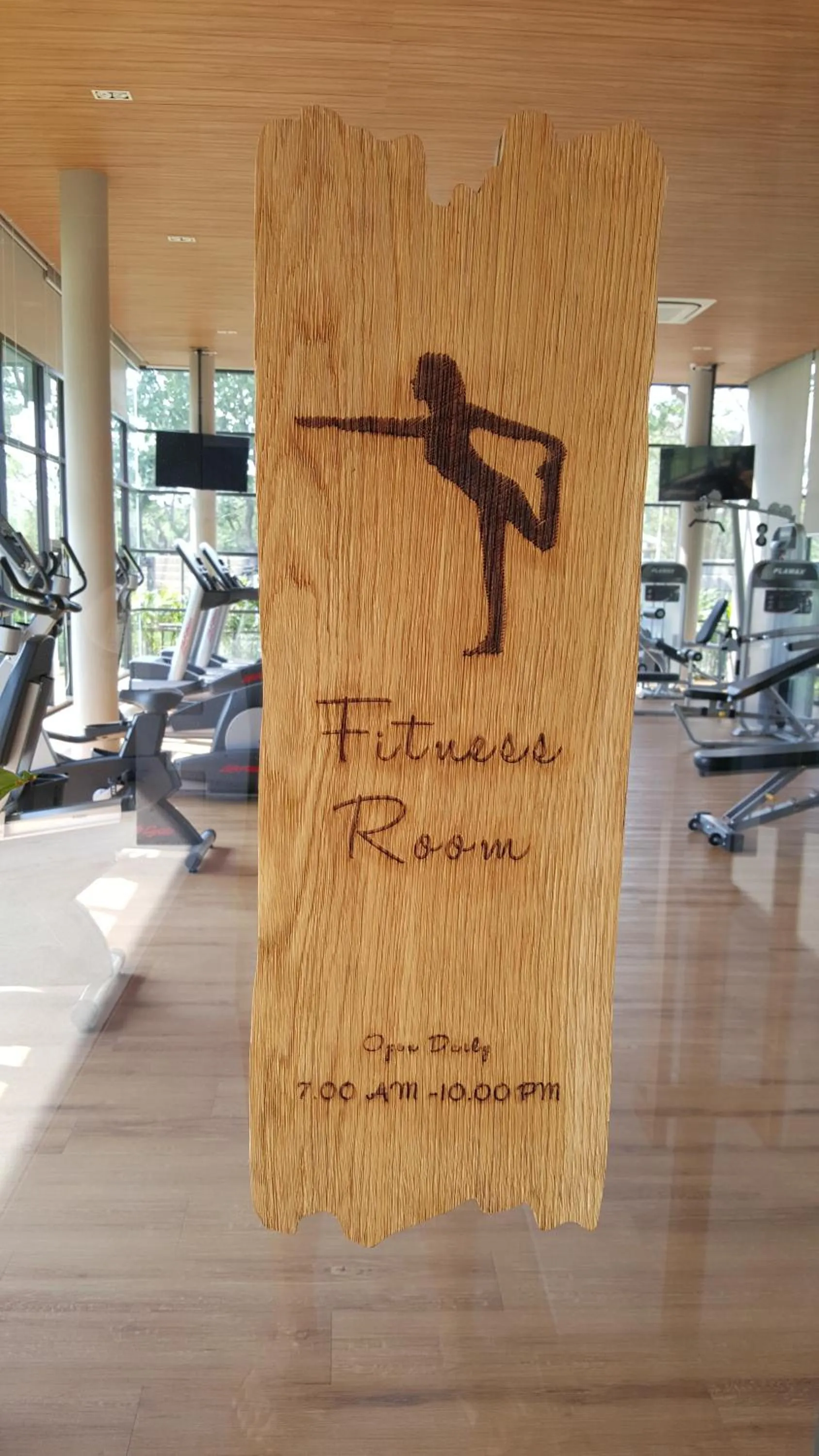 Fitness centre/facilities in The Relaxing Room Pool Access at Rain Resort Condominium Cha Am- Hua Hin