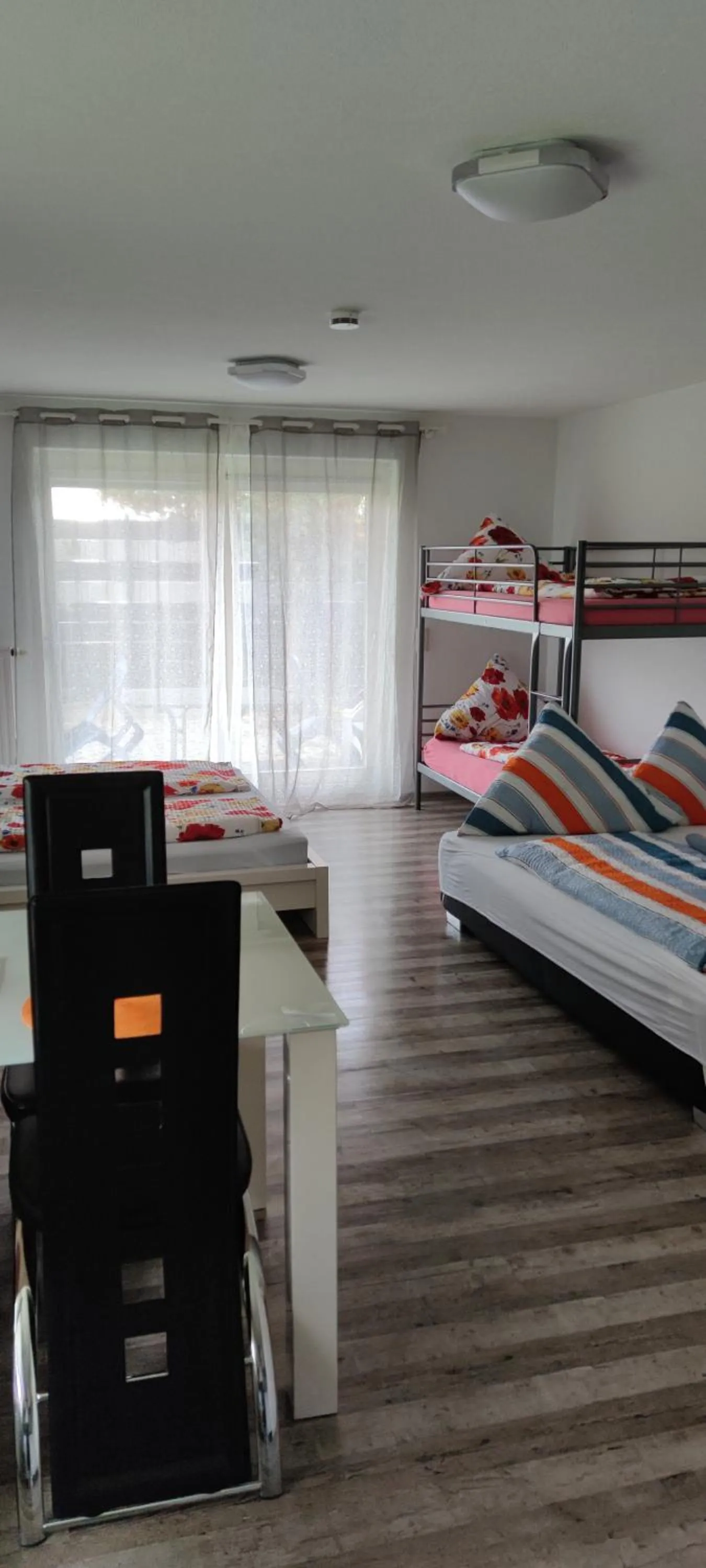 Bed in Ferienwohnung Zoja