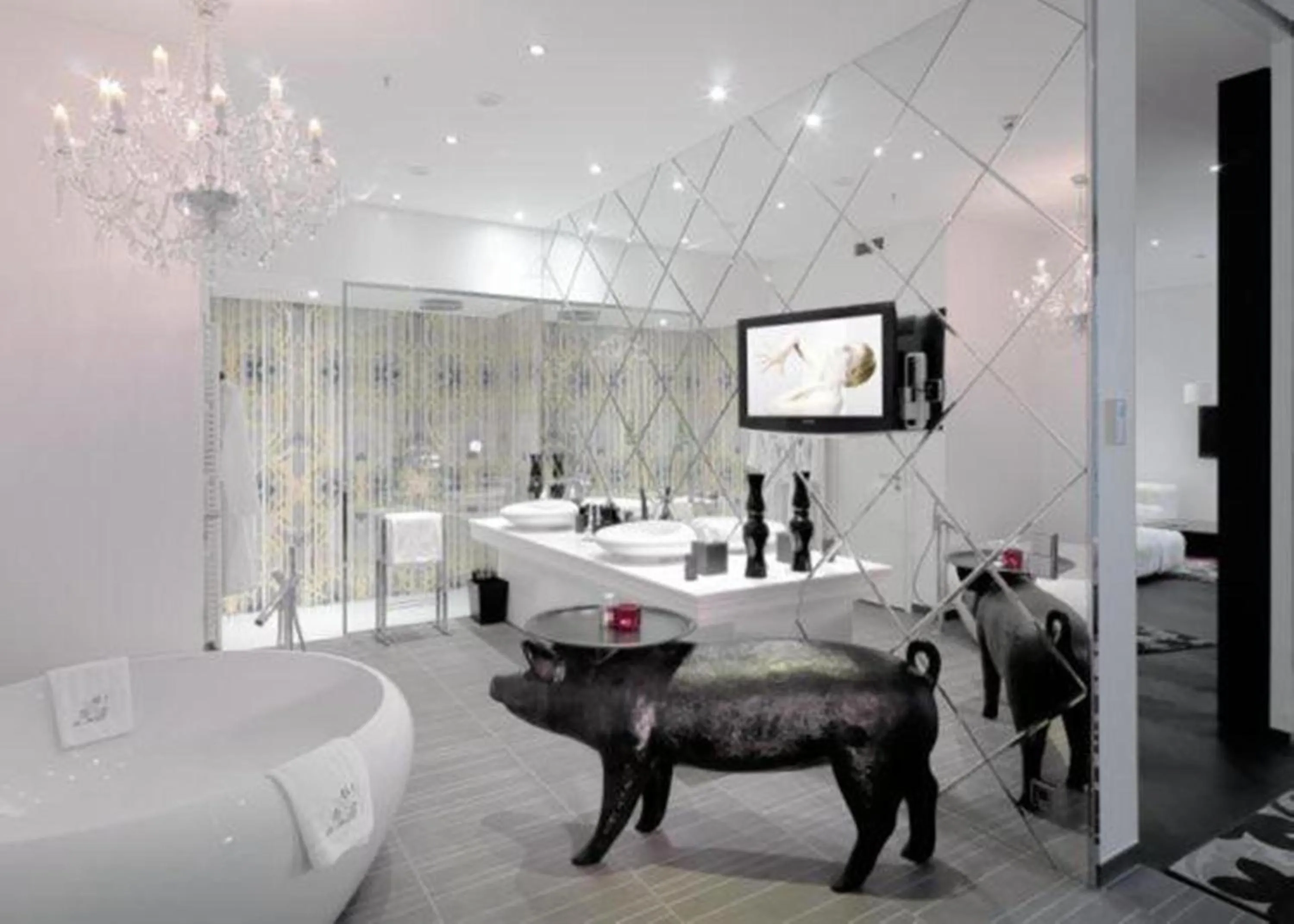 Bathroom in Kameha Grand Bonn