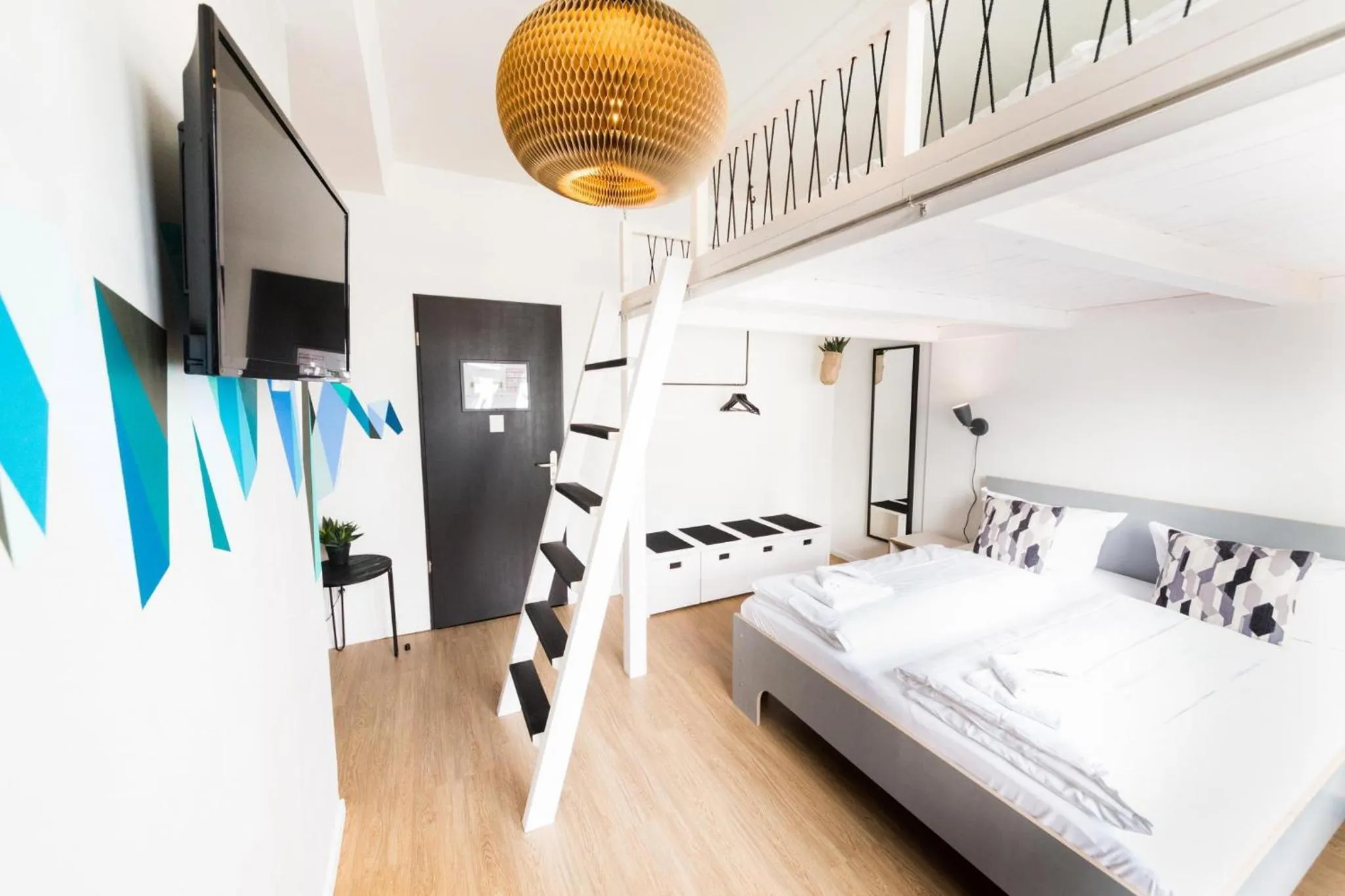 Bed in Pyjama Park Schanzenviertel