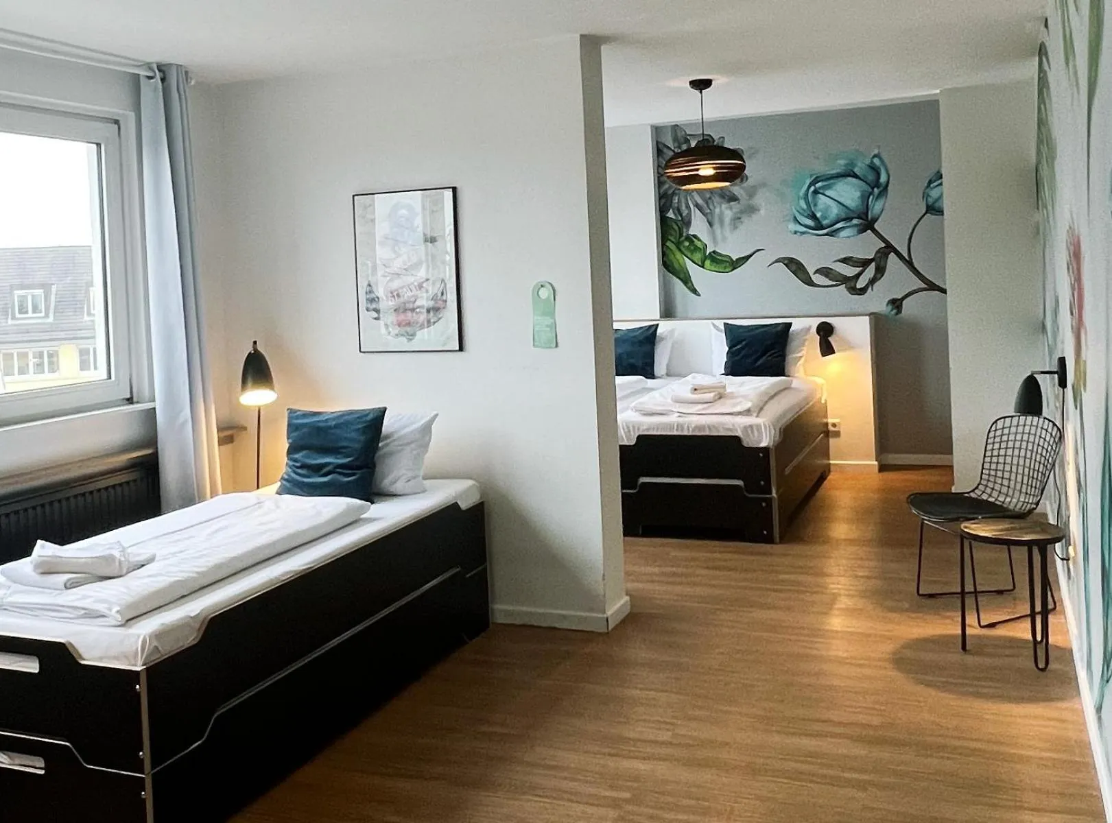 Bed in Pyjama Park Schanzenviertel