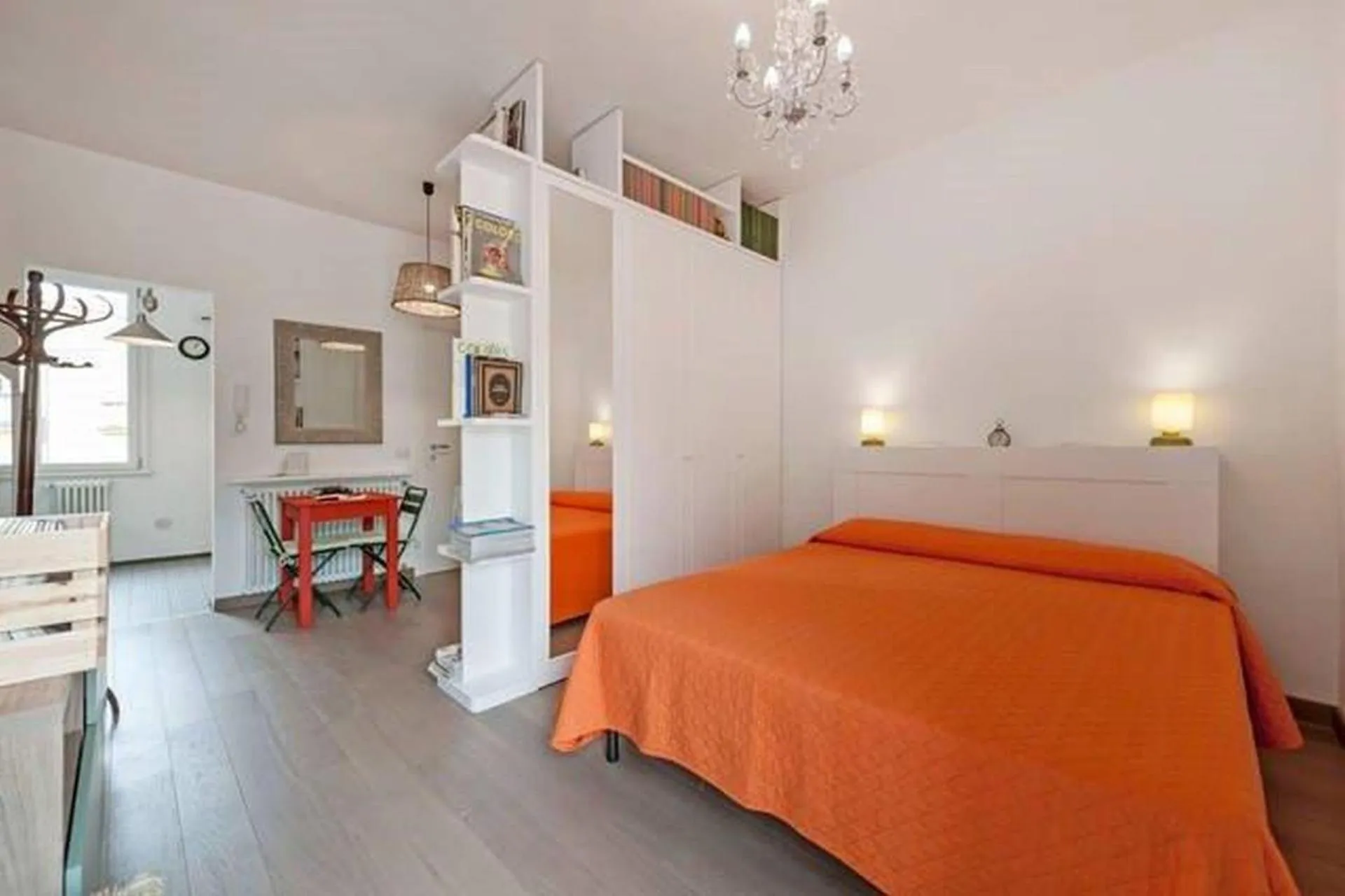 Bedroom, Bed in L'Attichetto di Ponte Milvio a Roma Centro