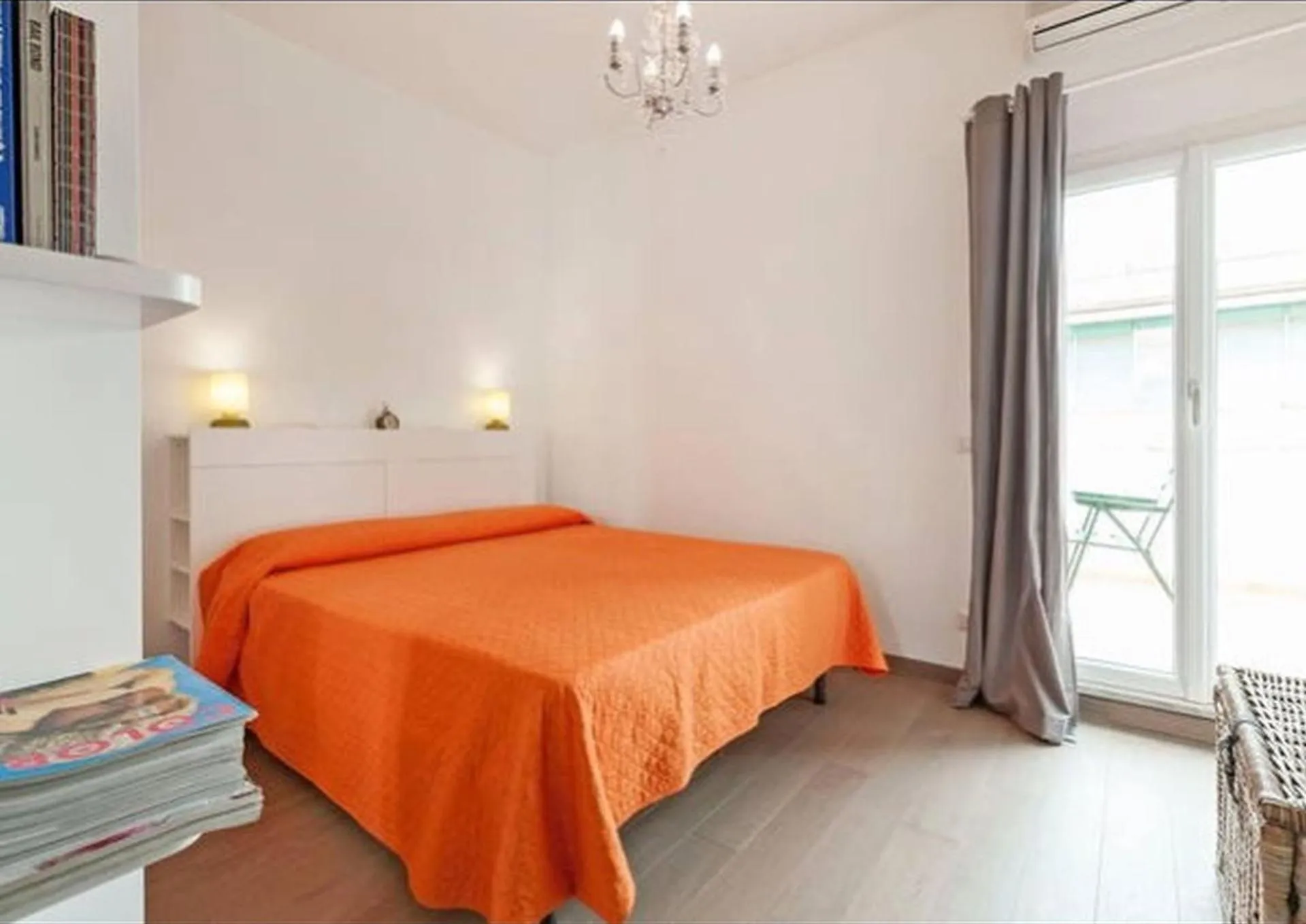 Bedroom, Bed in L'Attichetto di Ponte Milvio a Roma Centro