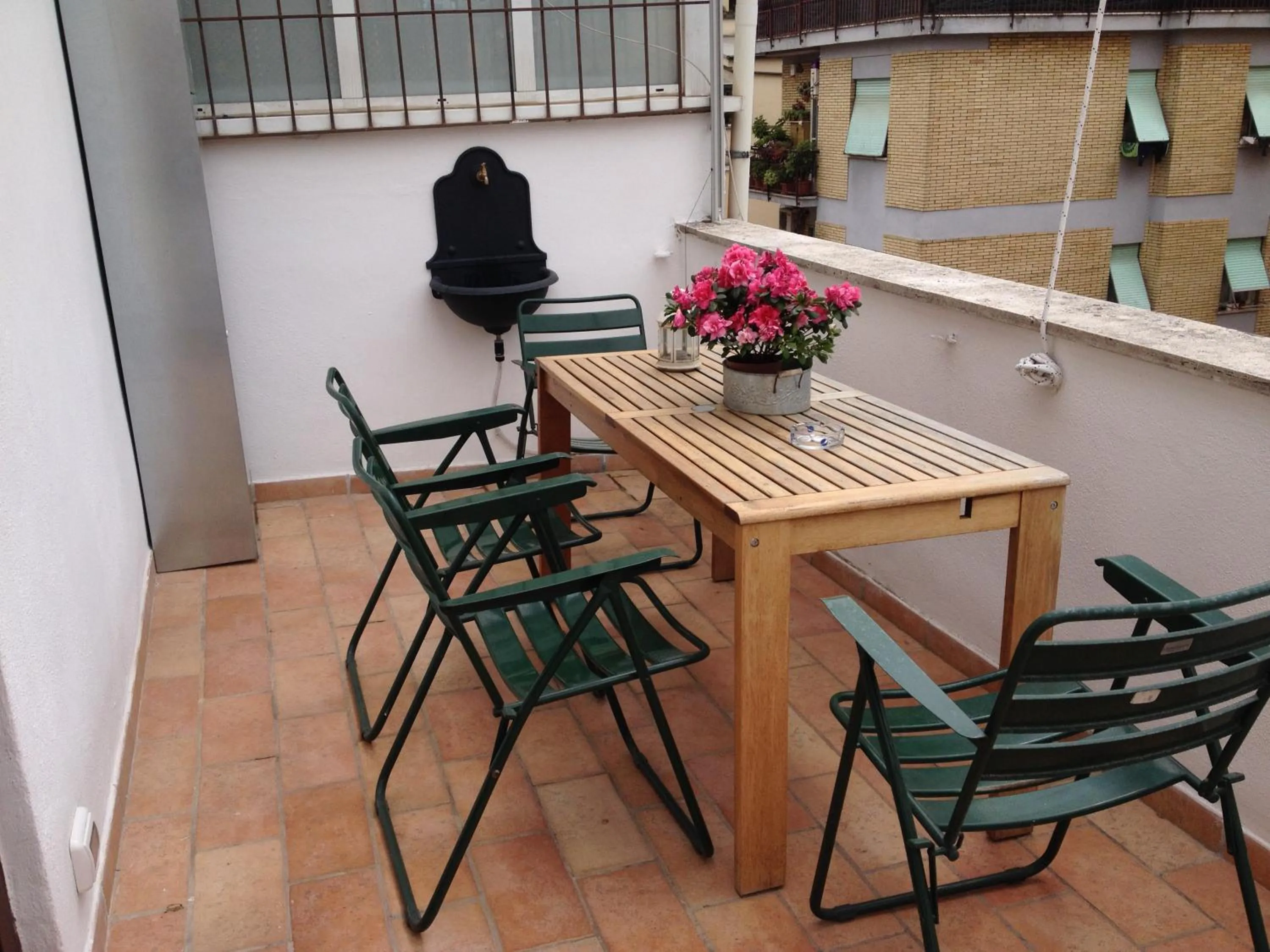 Balcony/Terrace in L'Attichetto di Ponte Milvio a Roma Centro