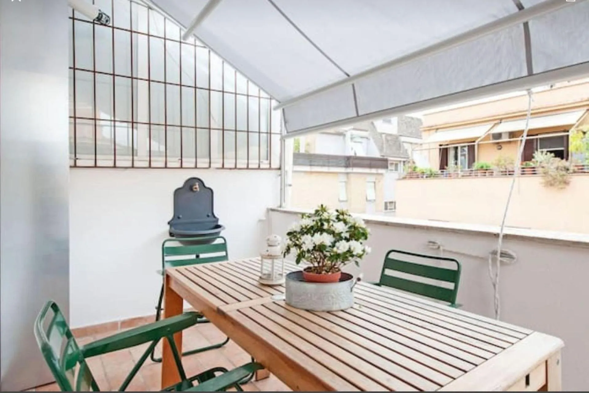 Balcony/Terrace in L'Attichetto di Ponte Milvio a Roma Centro