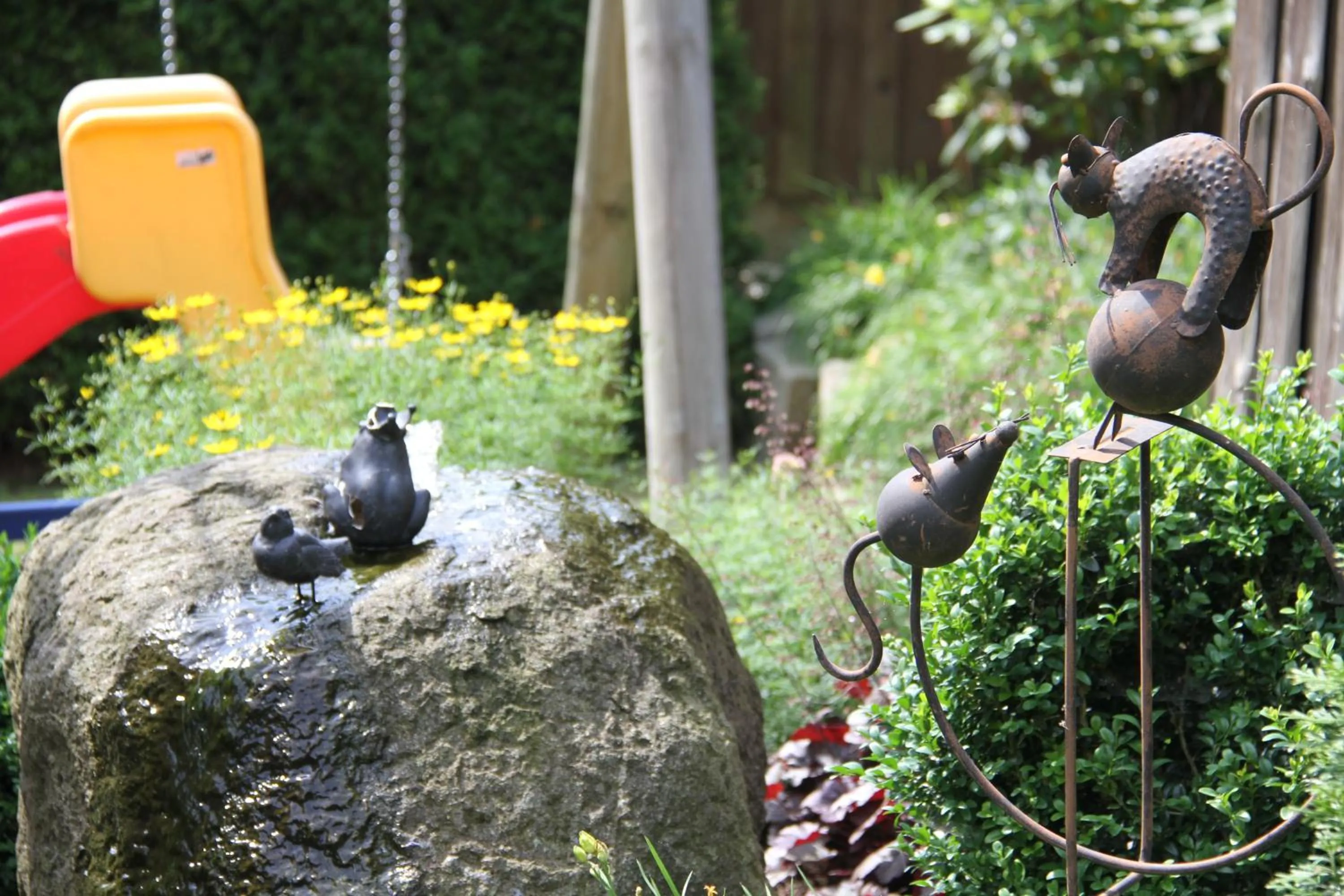 Garden in Zilks Landgasthof Zum Frauenstein