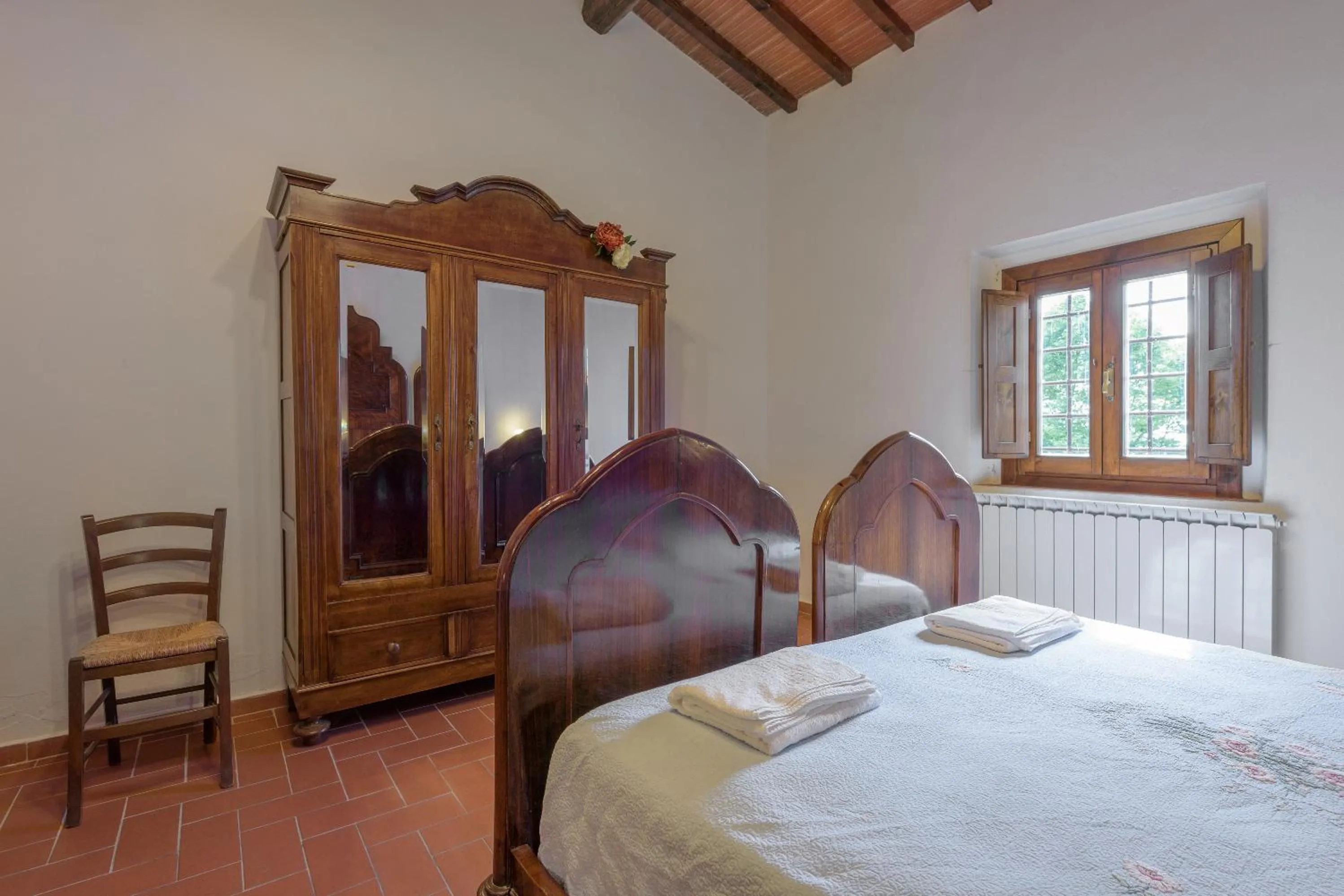 Bed in Agriturismo Casapasserini