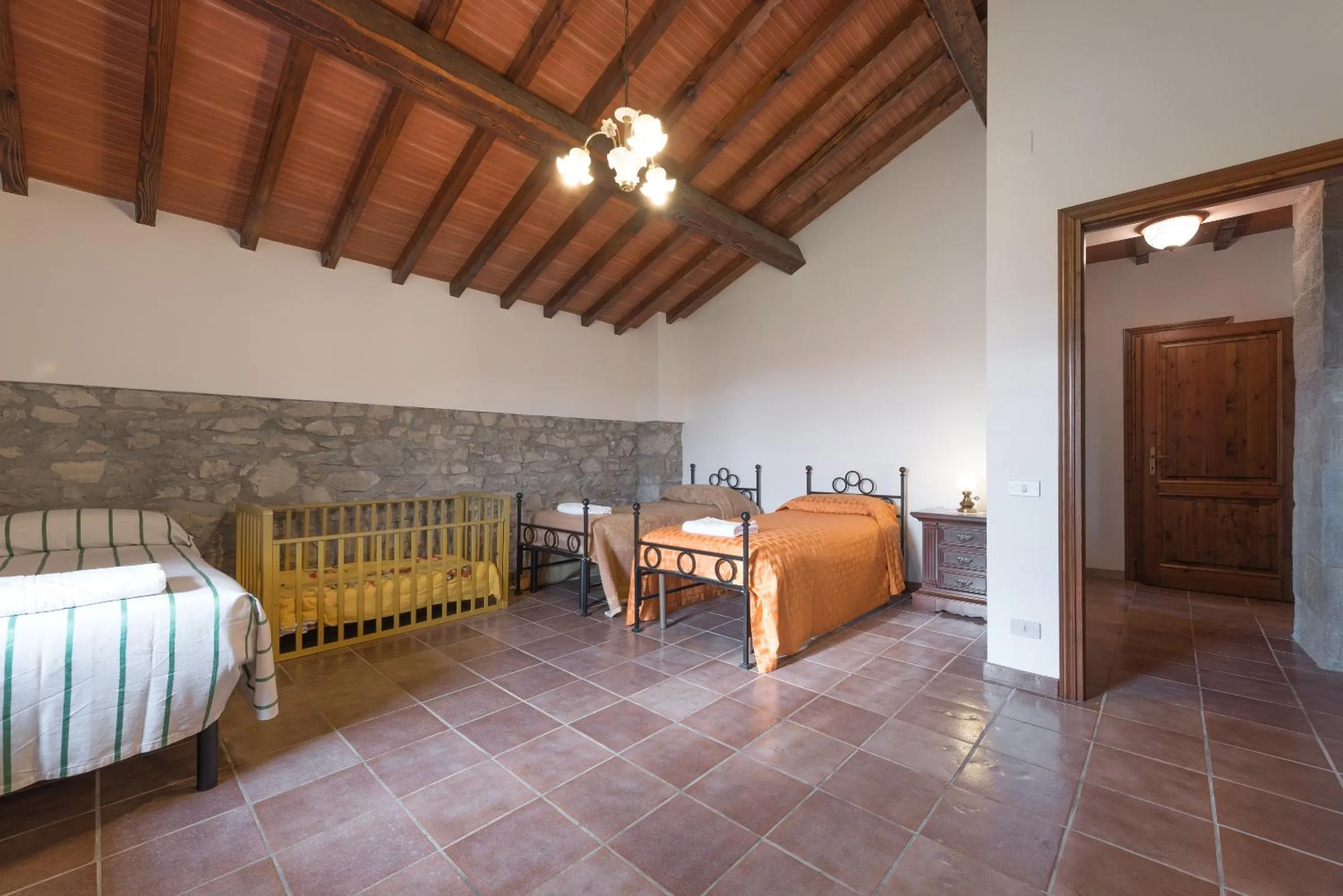 Bed in Agriturismo Casapasserini