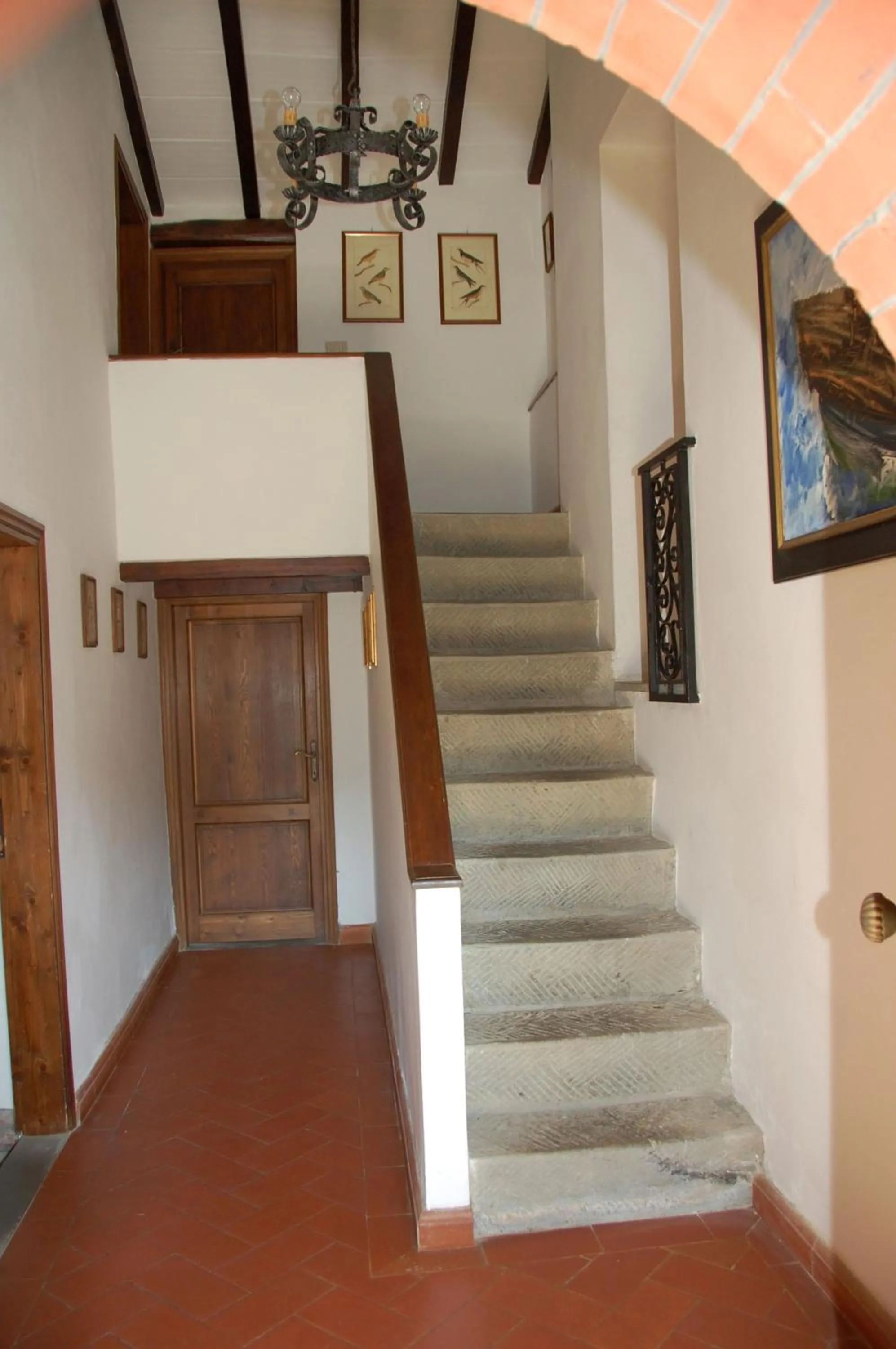 Decorative detail in Agriturismo Casapasserini