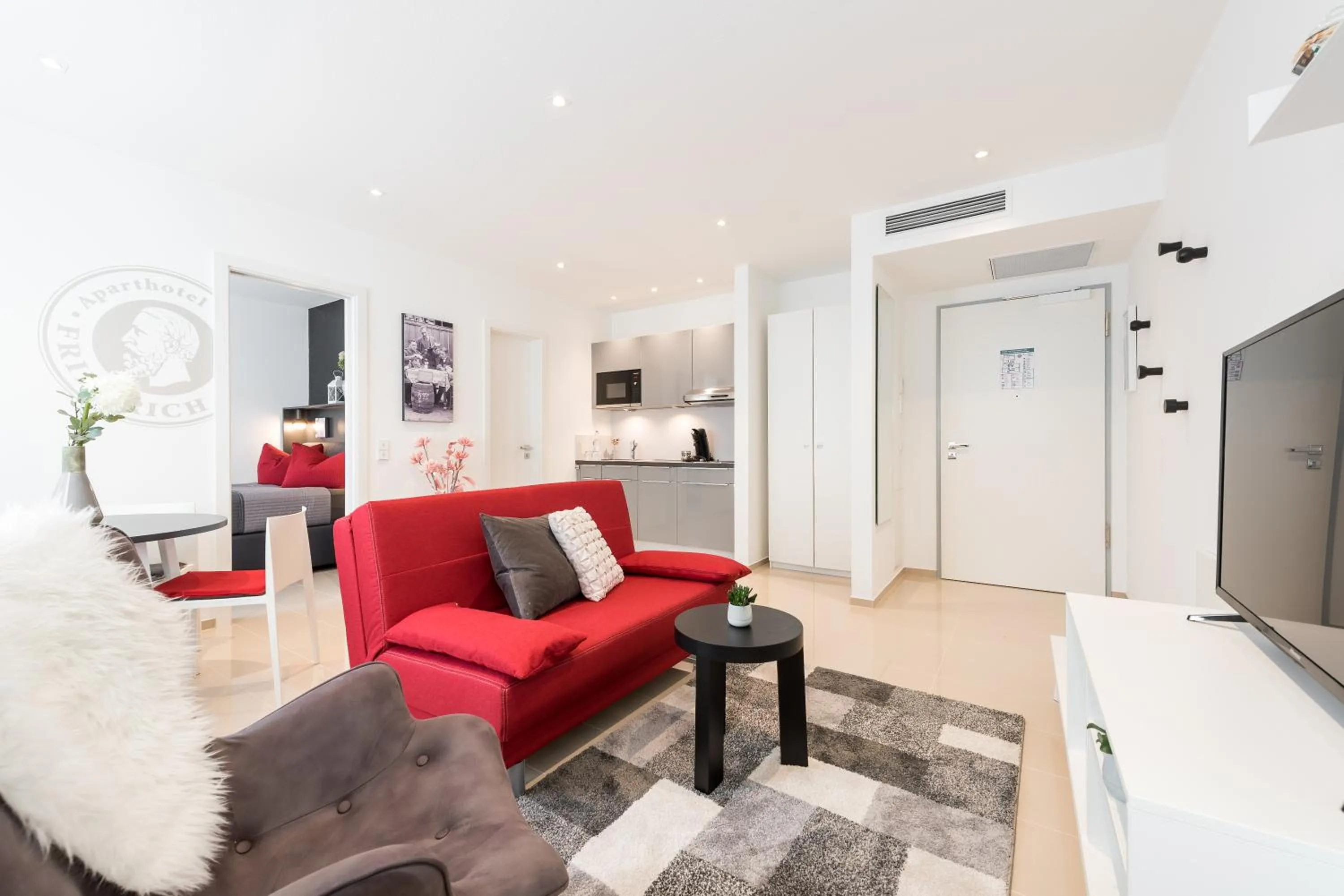 Living room in Friedrich Boutique-Apartments