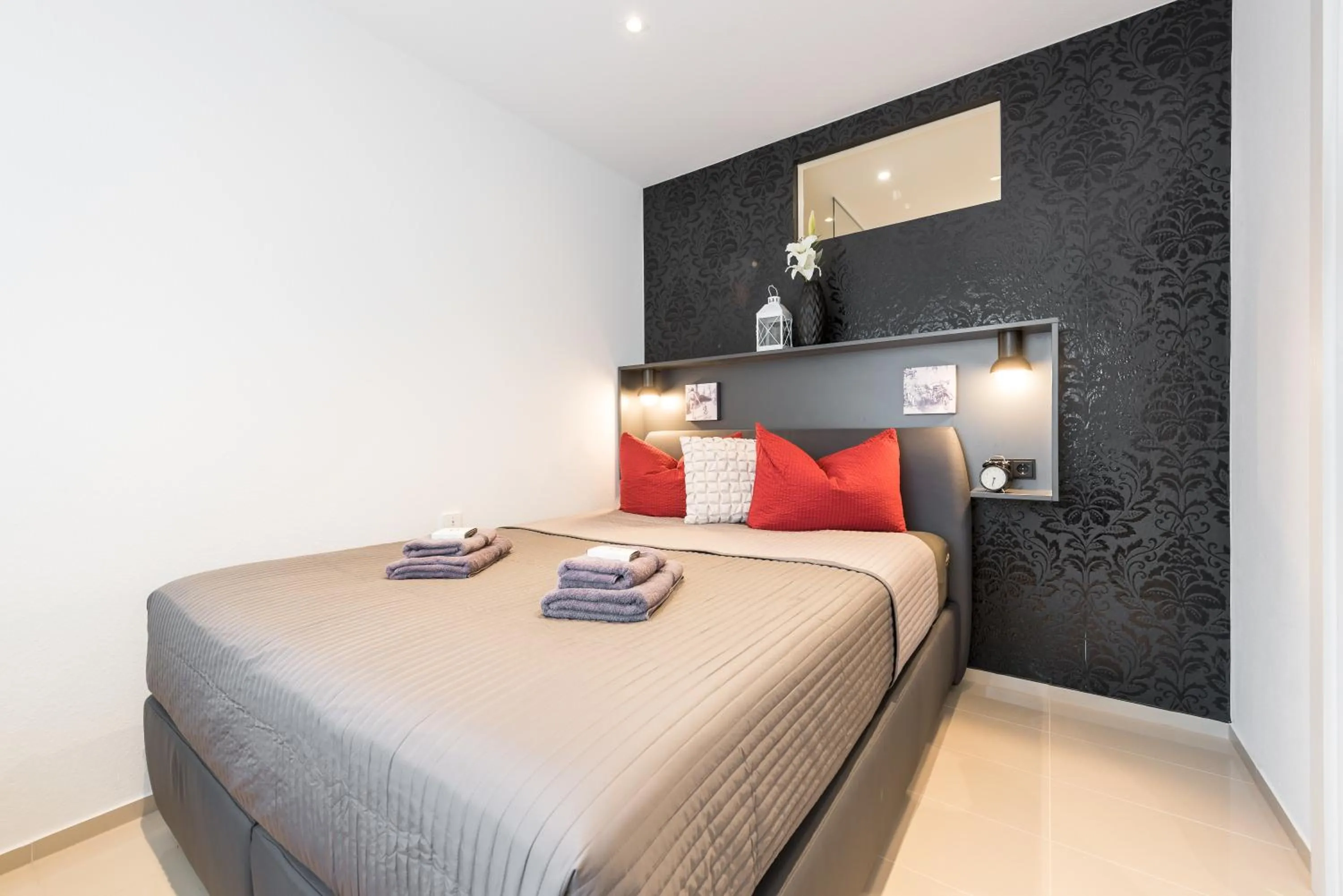 Bedroom, Bed in Friedrich Boutique-Apartments