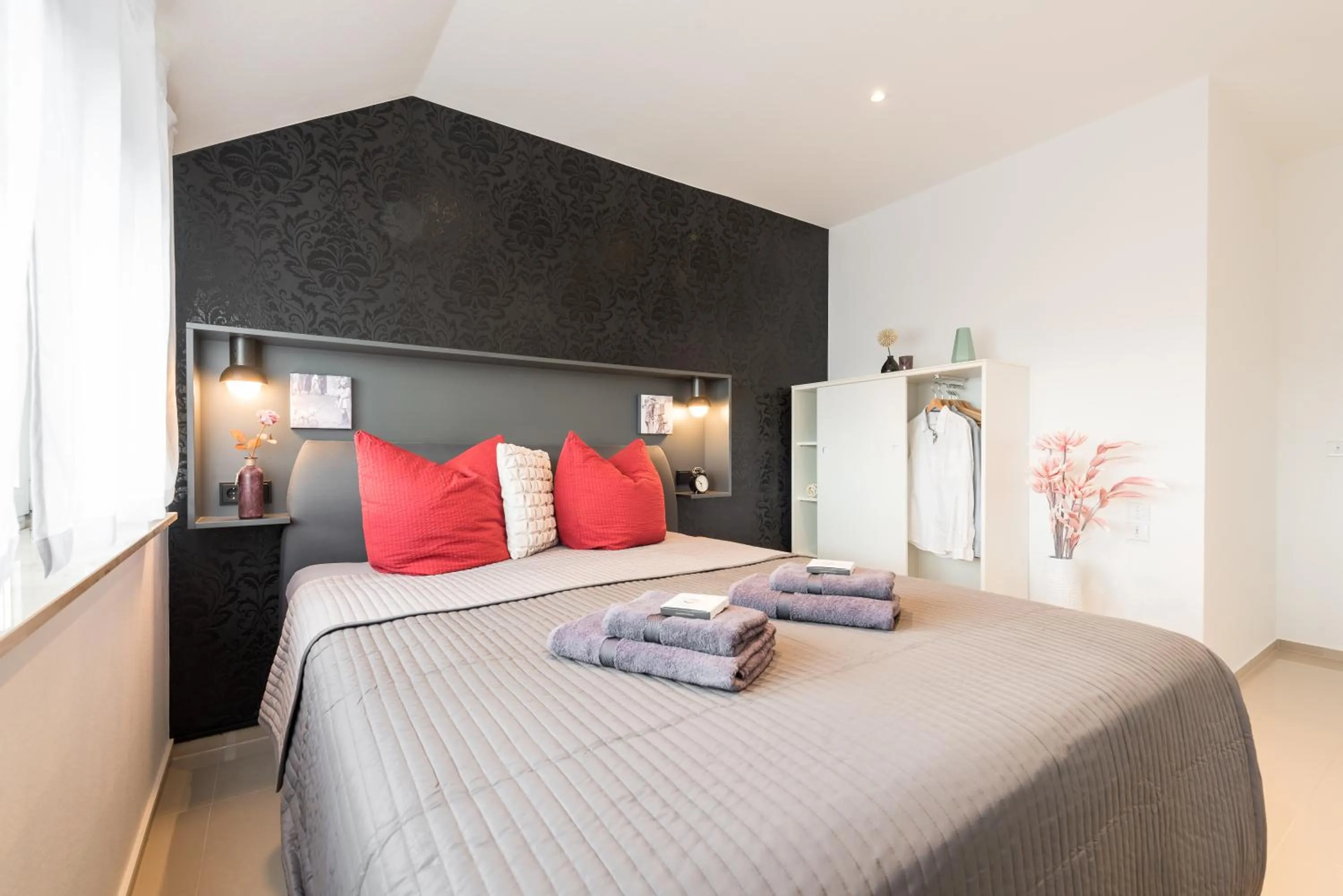 Bedroom, Bed in Friedrich Boutique-Apartments