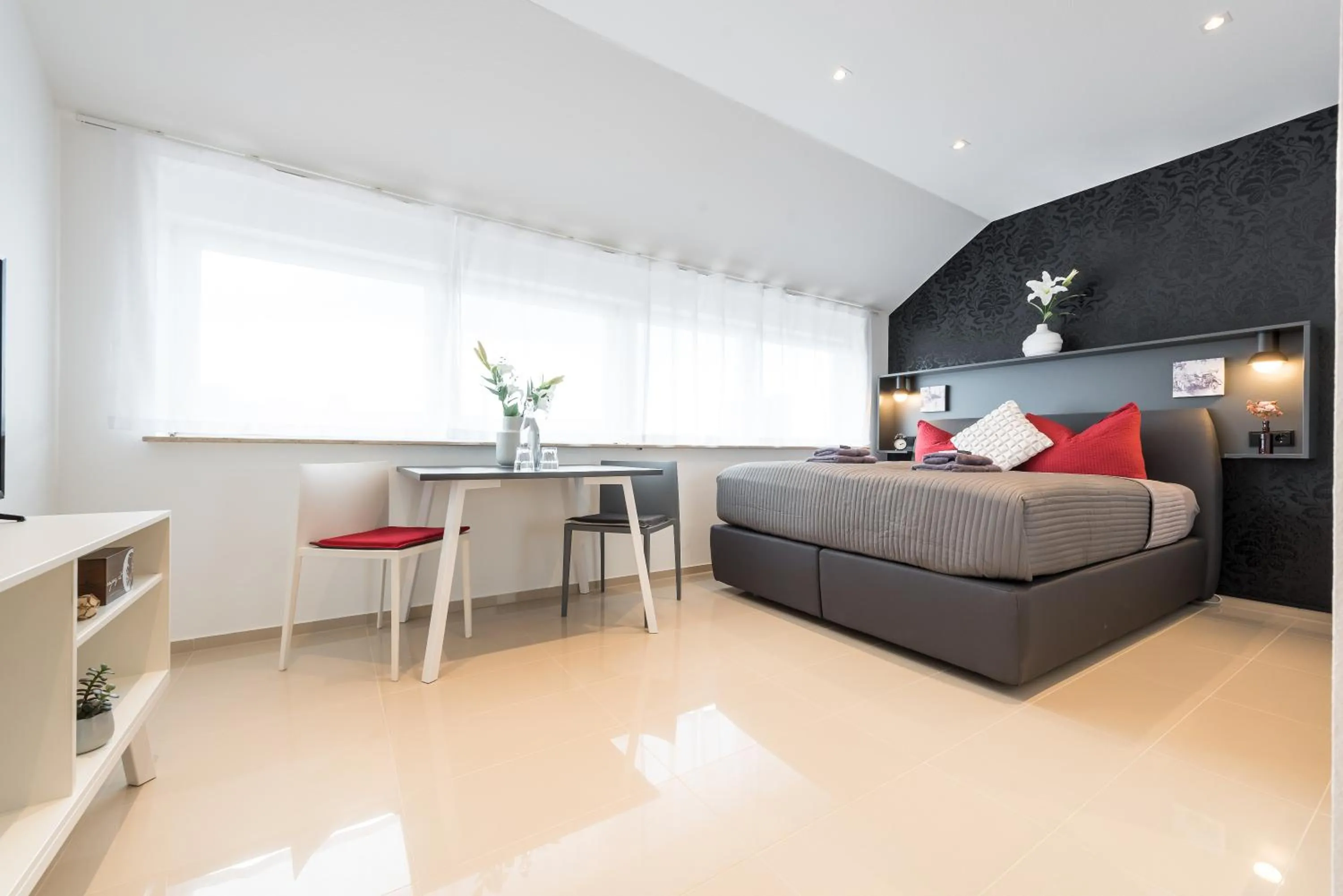 Bedroom, Bed in Friedrich Boutique-Apartments