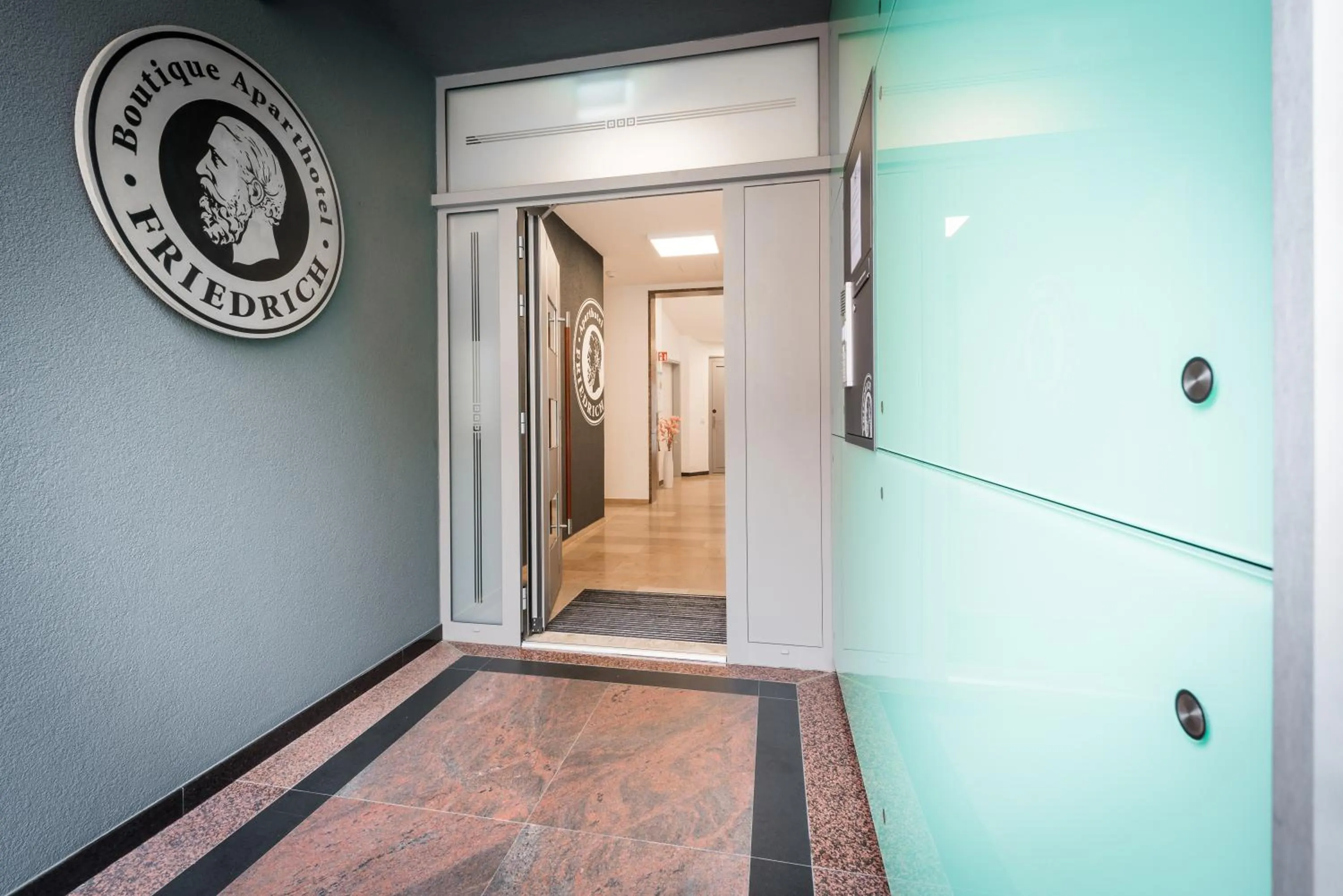 Decorative detail in Friedrich Boutique-Apartments