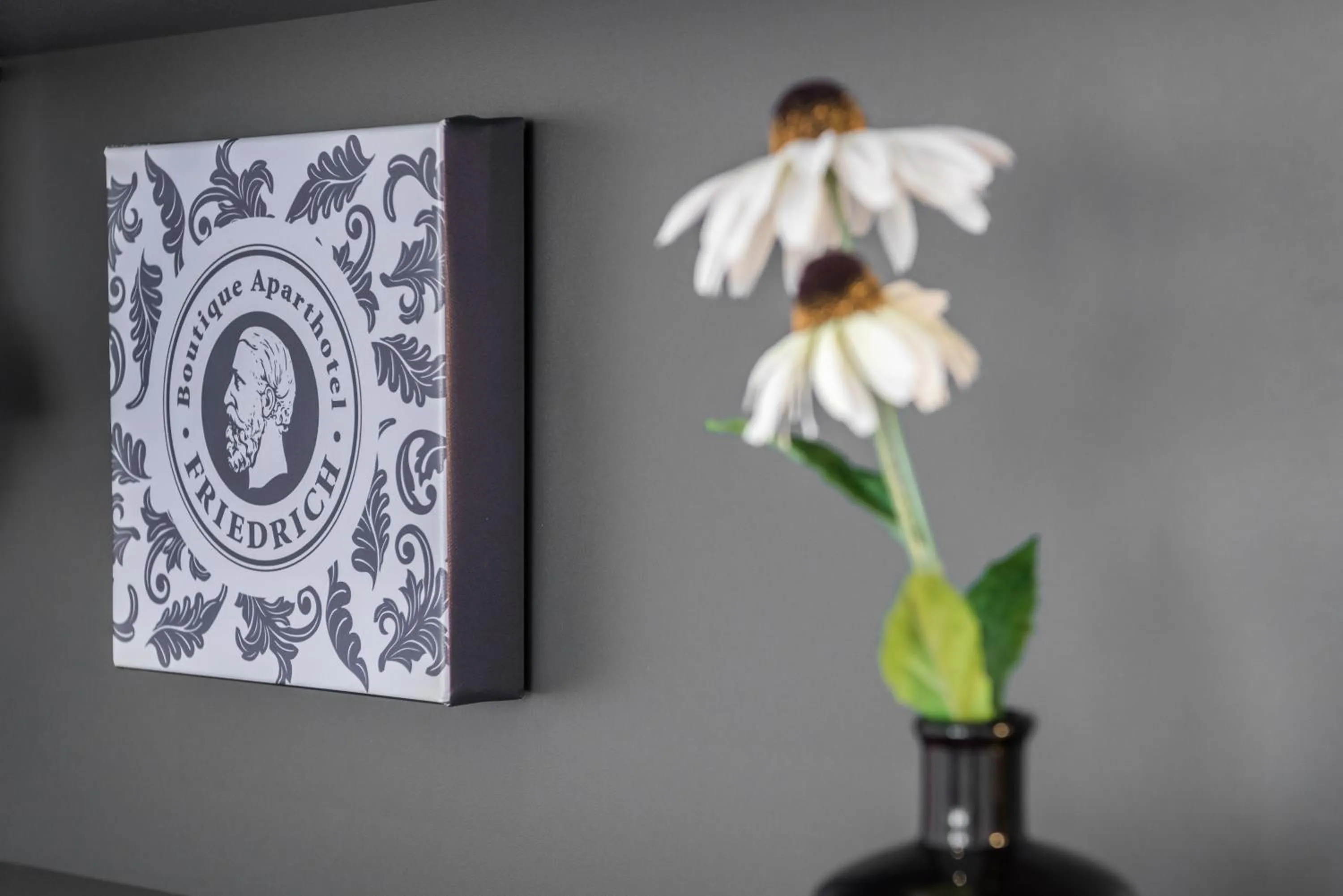 Decorative detail in Friedrich Boutique-Apartments