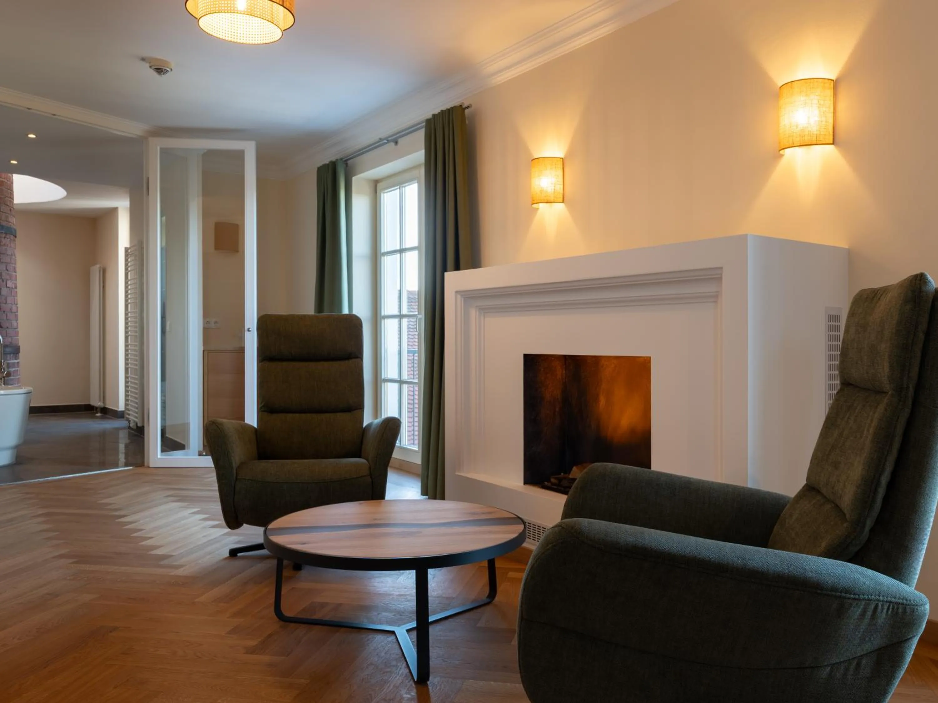 Seating area in Gutshotel Odelzhausen