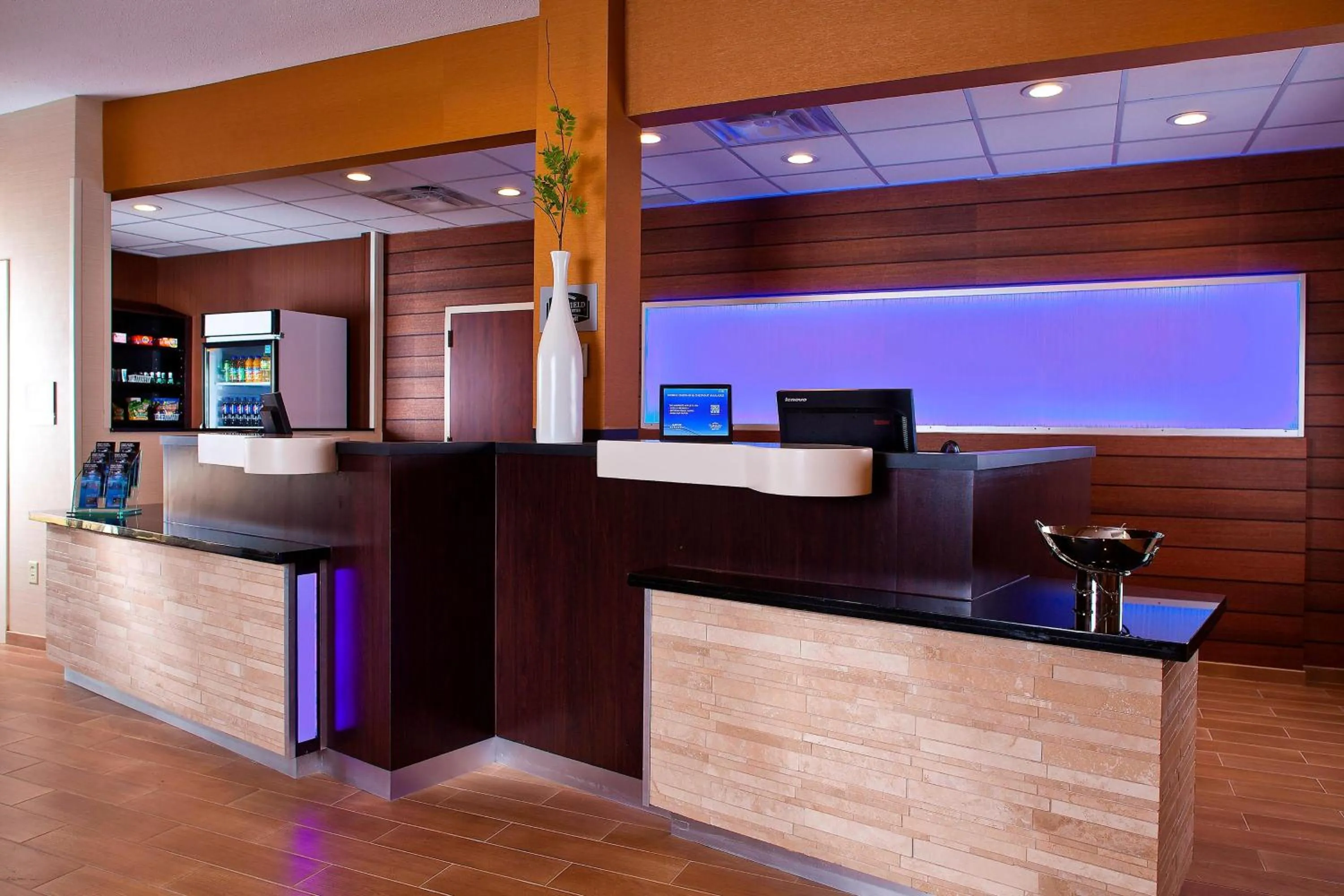 Lobby or reception in Fairfield Inn & Suites Houston Hobby Airport
