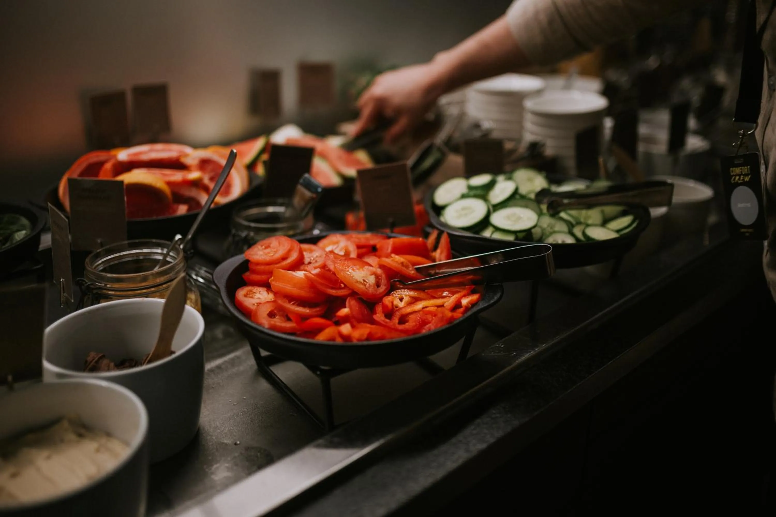 Food in Comfort Hotel Jazz, Borås