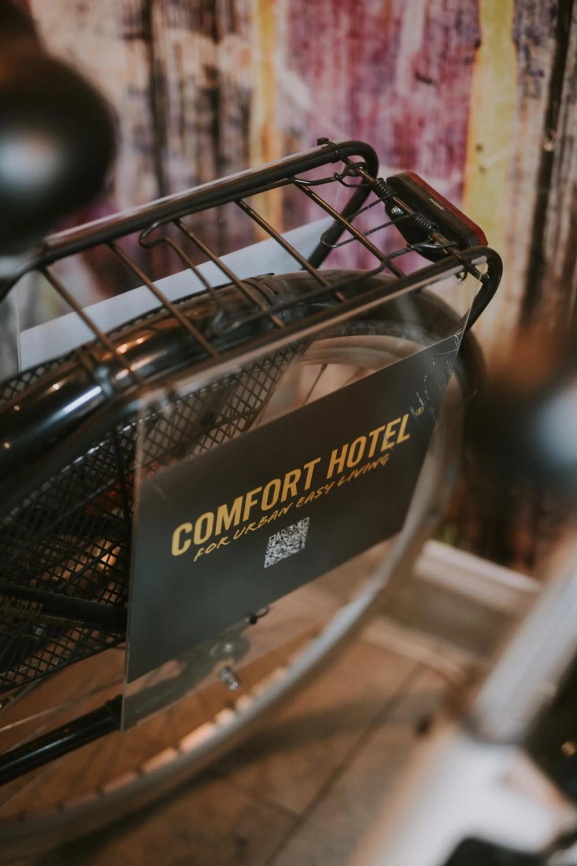 Cycling in Comfort Hotel Jazz, Borås