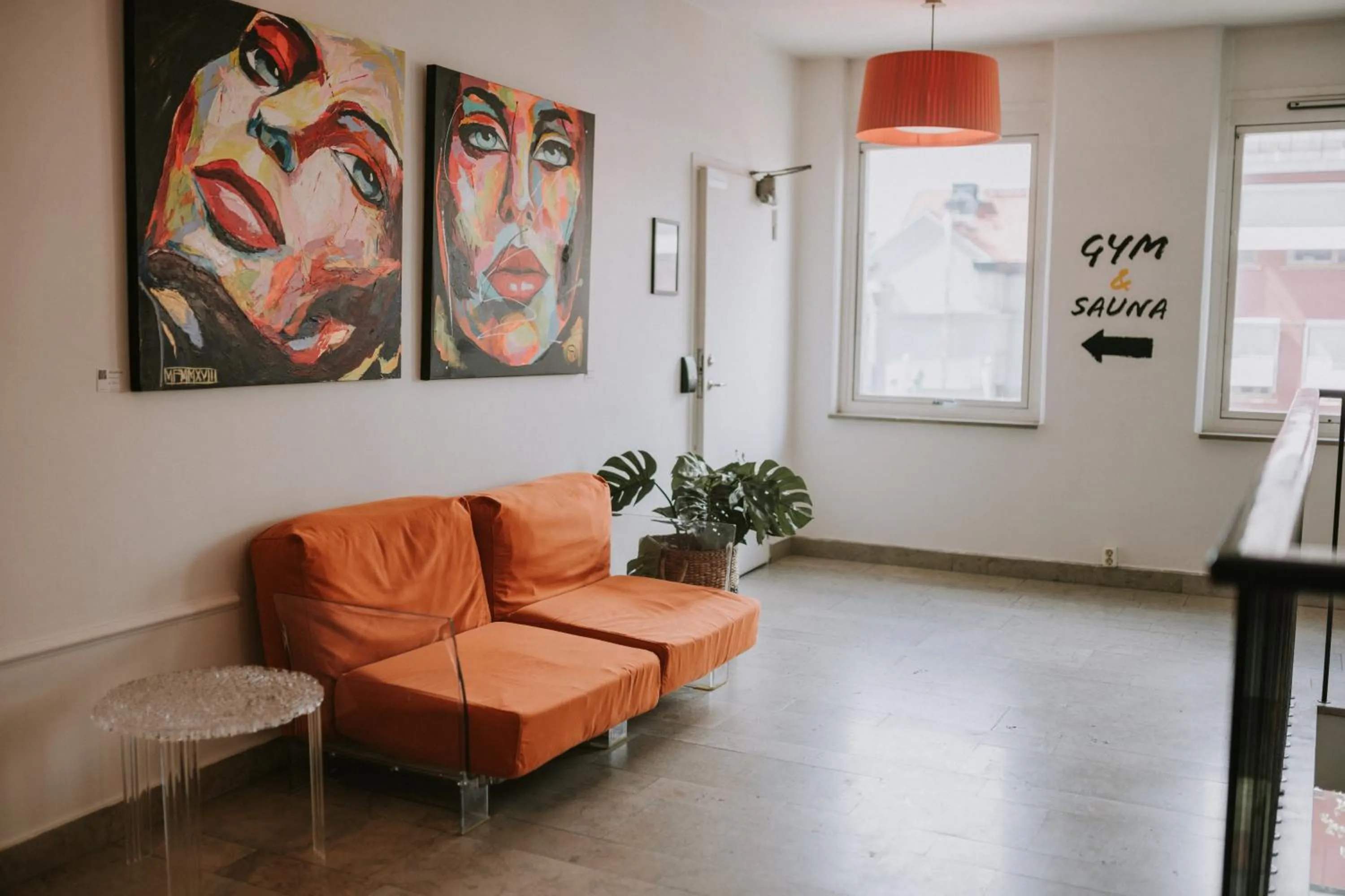 Seating area in Comfort Hotel Jazz, Borås