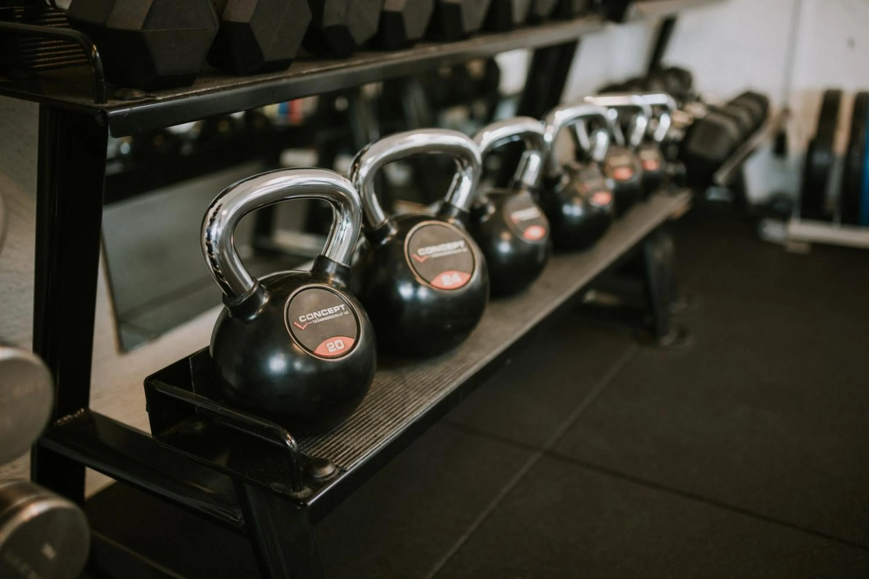 Fitness centre/facilities in Comfort Hotel Jazz, Borås