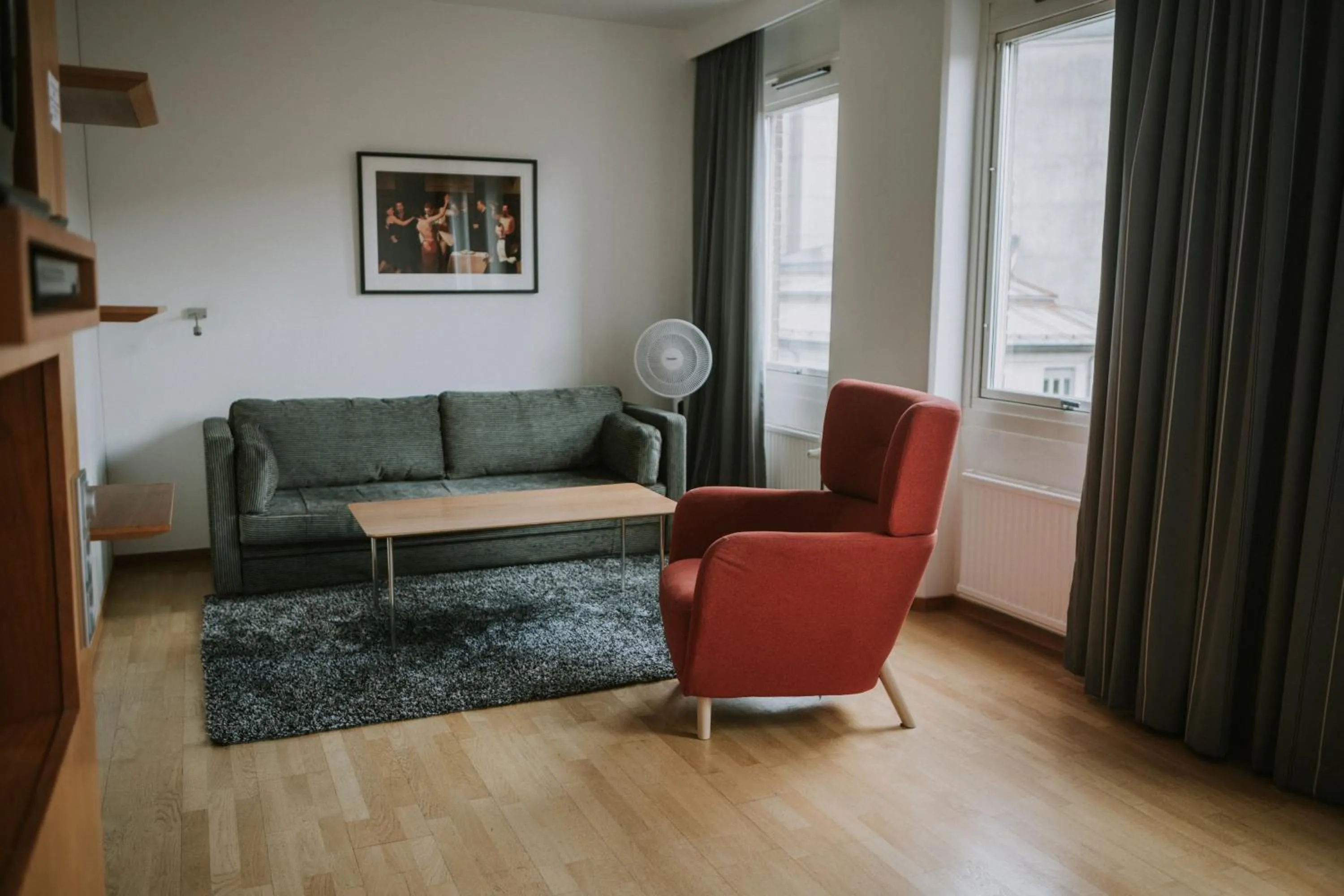 Seating area in Comfort Hotel Jazz, Borås