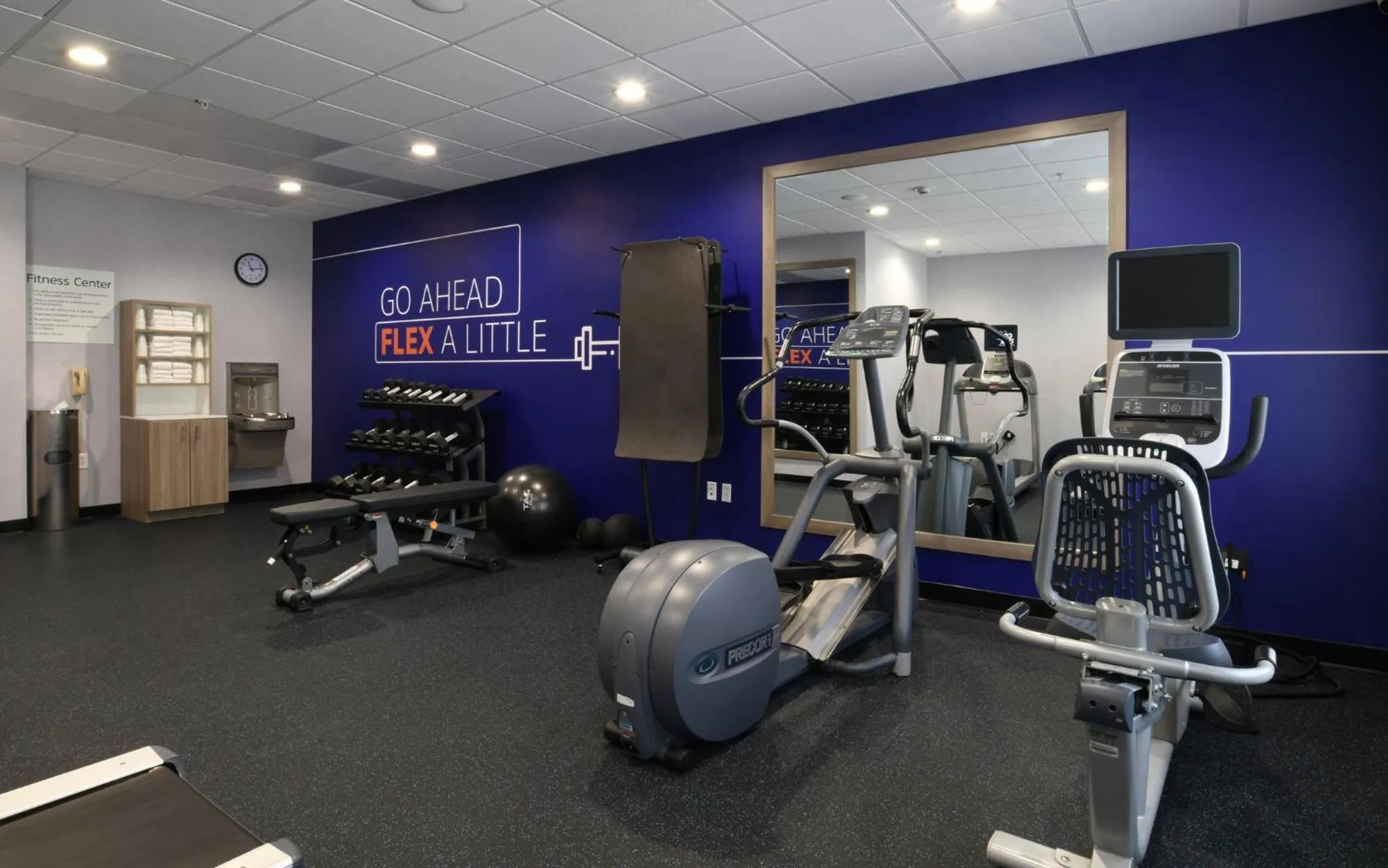 Fitness centre/facilities in Holiday Inn Express & Suites Oklahoma City Northwest by IHG