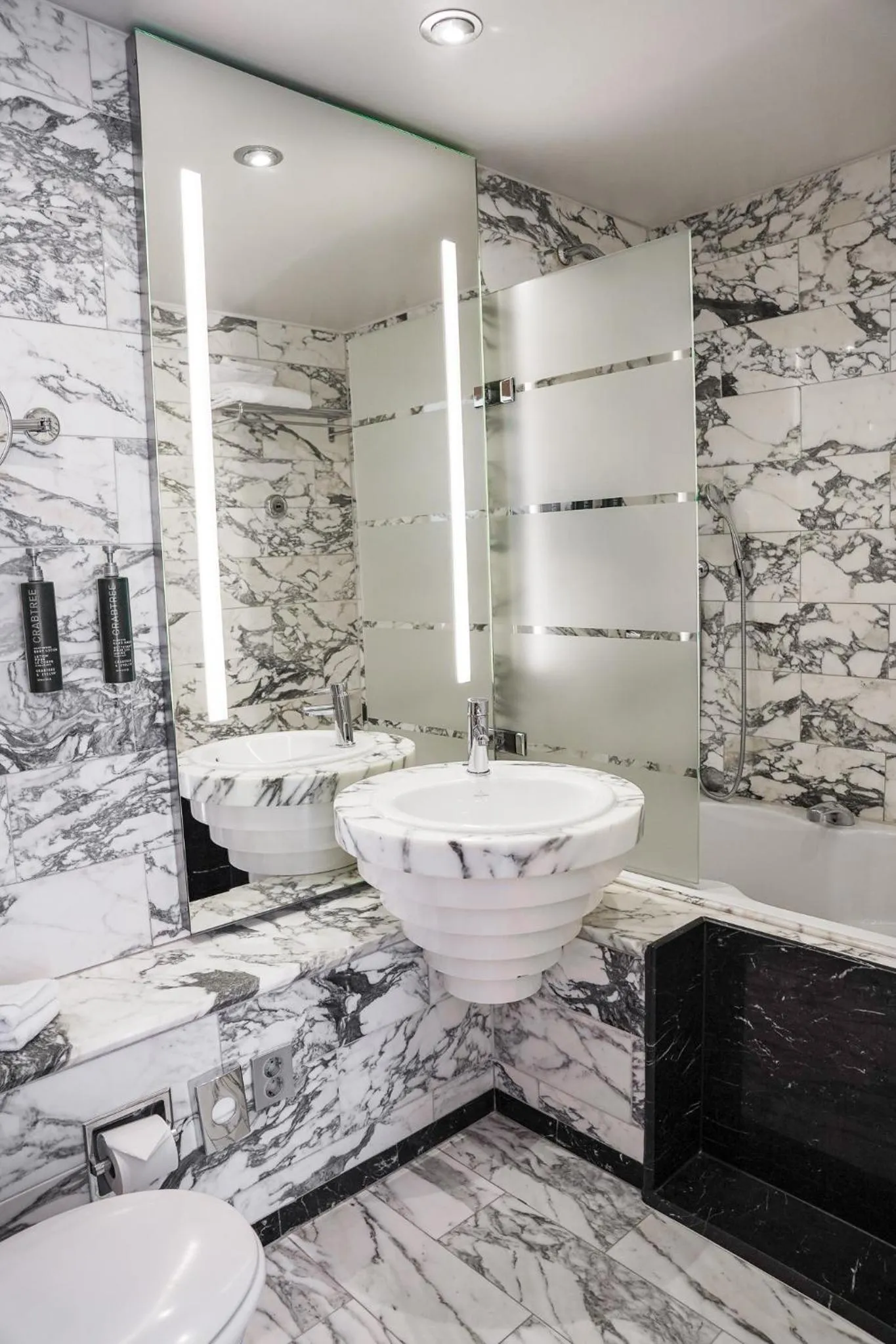 Bathroom in Hilton Stockholm Slussen Hotel