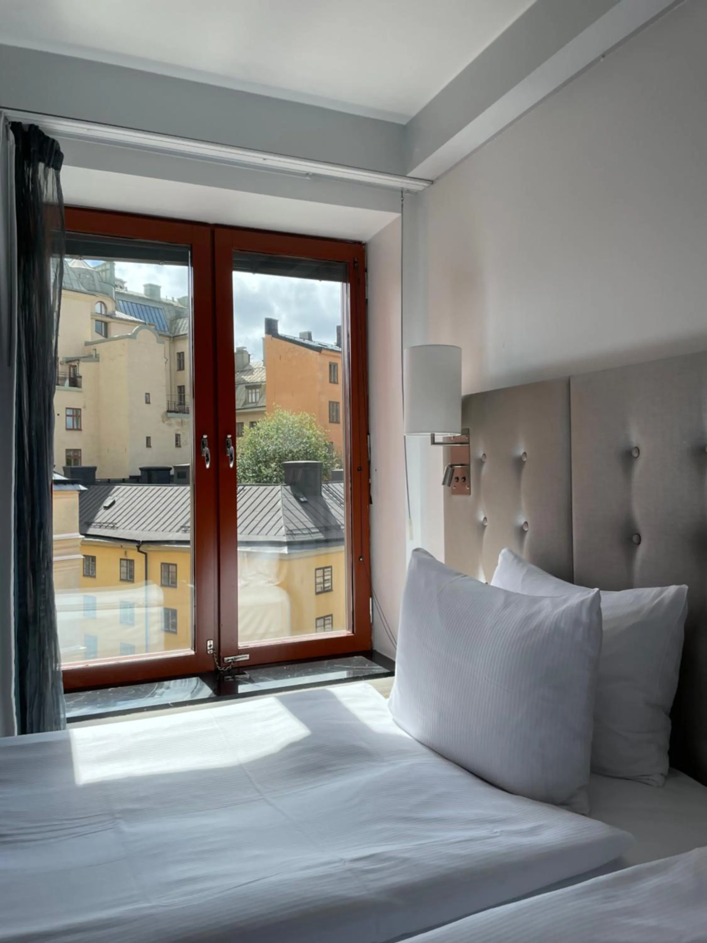 Bed in Hilton Stockholm Slussen Hotel