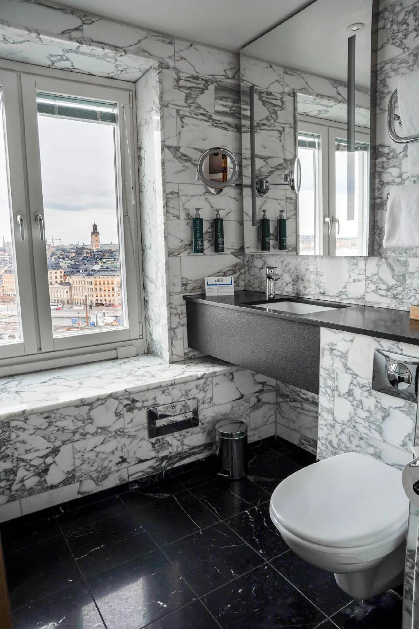 Bathroom in Hilton Stockholm Slussen Hotel