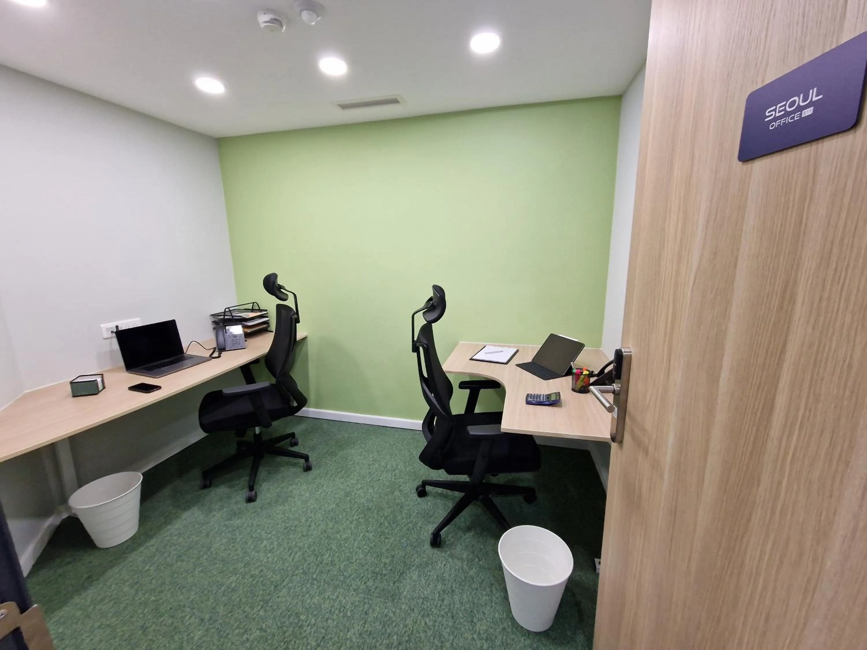 Seating area in Melliber Appart Hotel