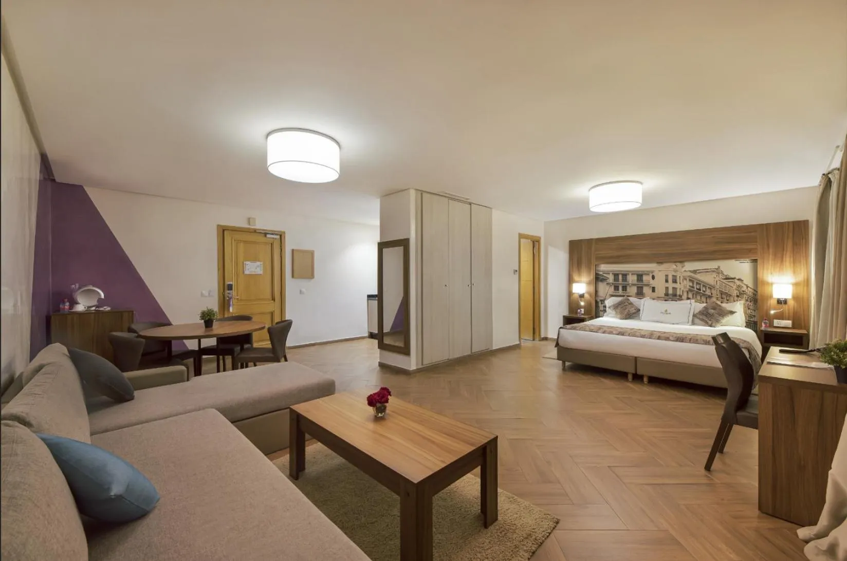 Photo of the whole room, Bed in Melliber Appart Hotel