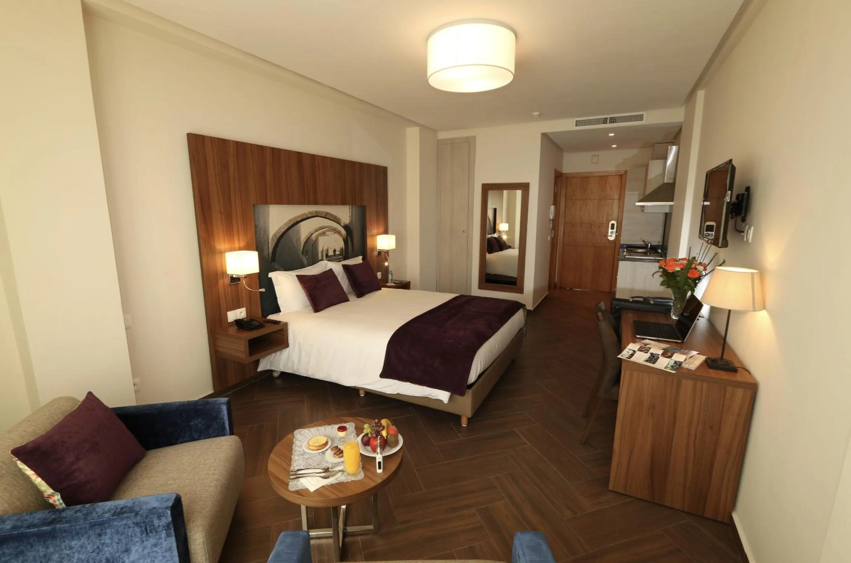 Bed in Melliber Appart Hotel