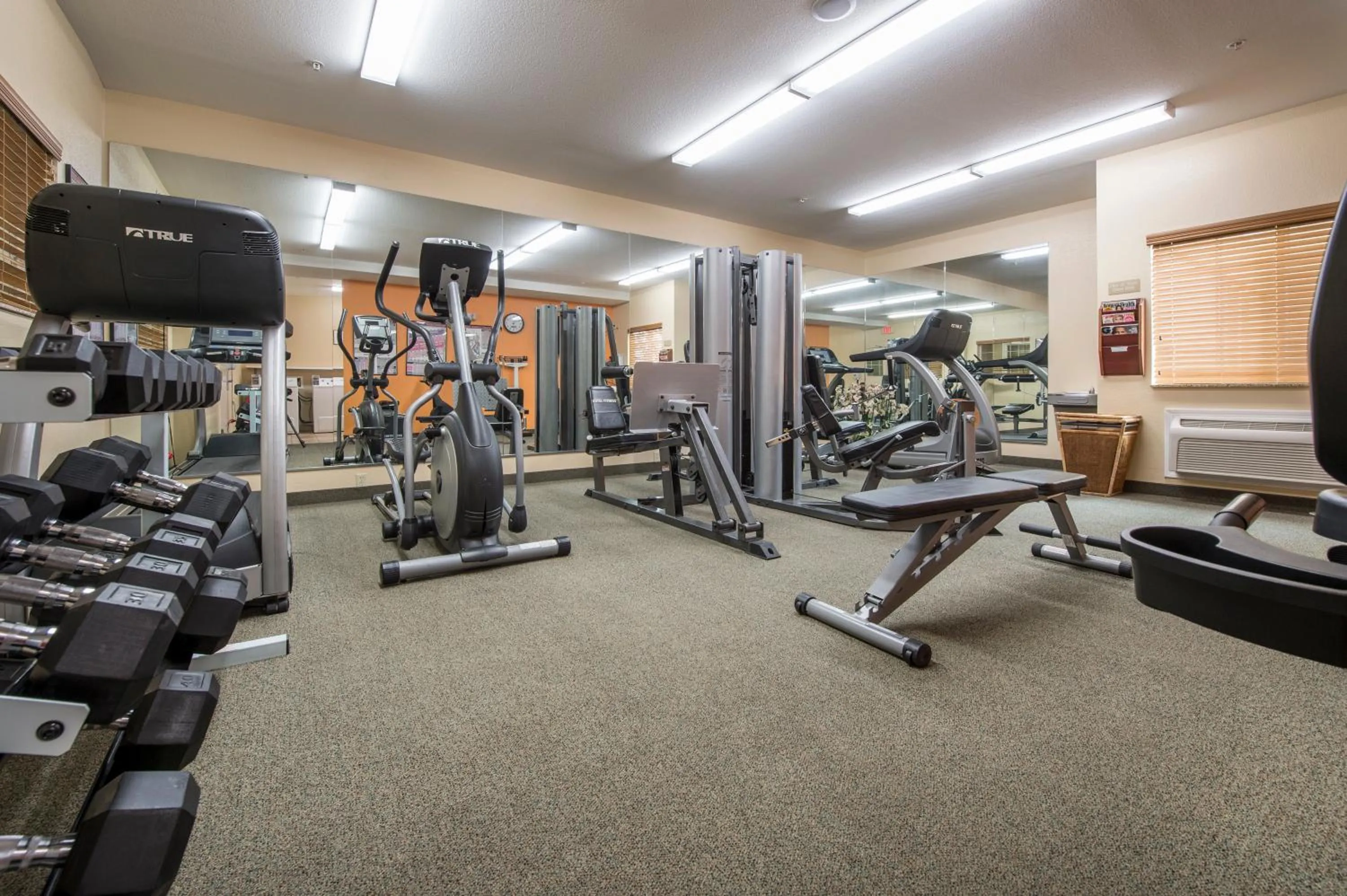 Fitness centre/facilities in Candlewood Suites Houston Medical Center by IHG