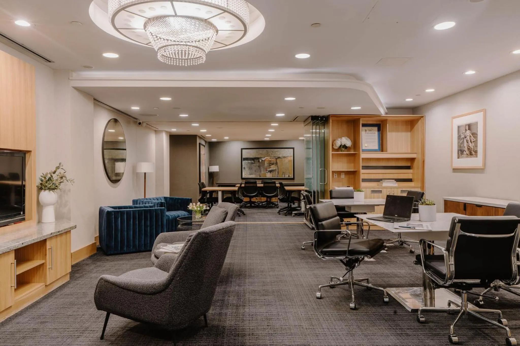 Decorative detail in Club Quarters Hotel World Trade Center, New York