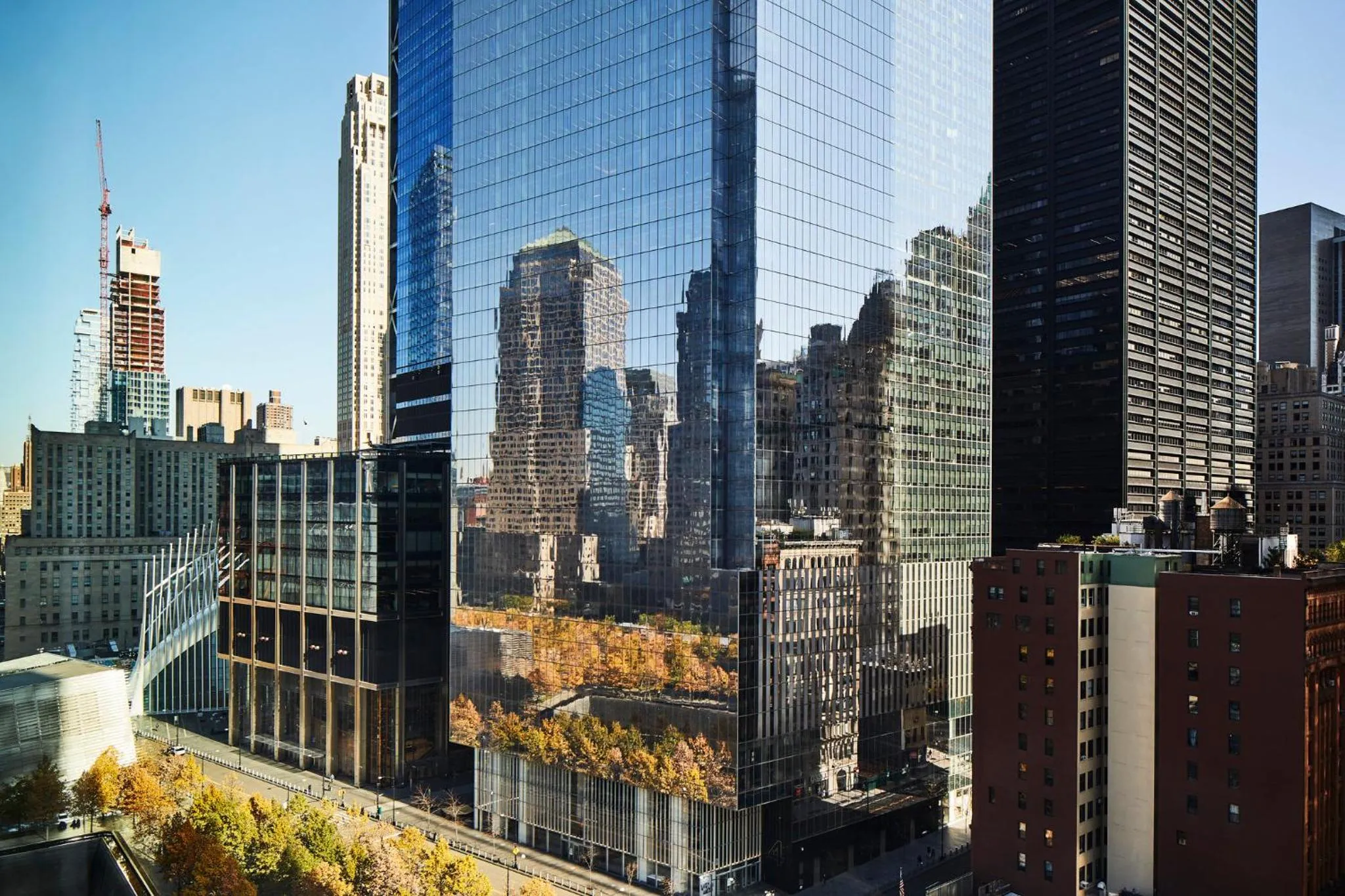 Property building in Club Quarters Hotel World Trade Center, New York