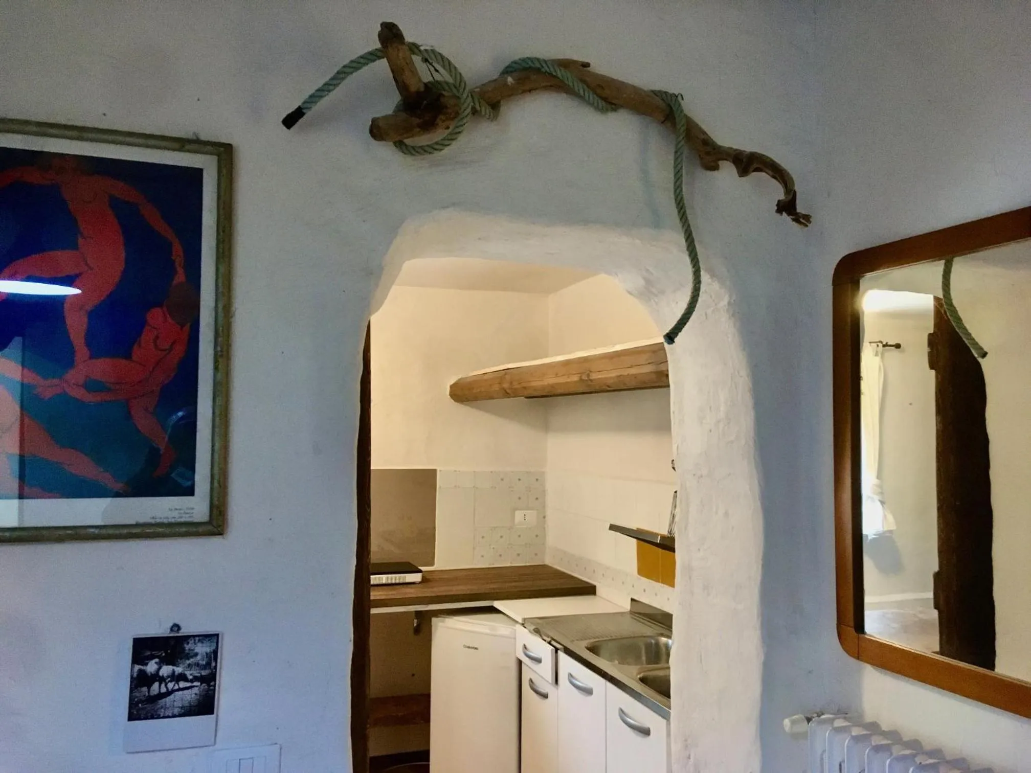 Kitchen or kitchenette in B&B Il Secolo Breve