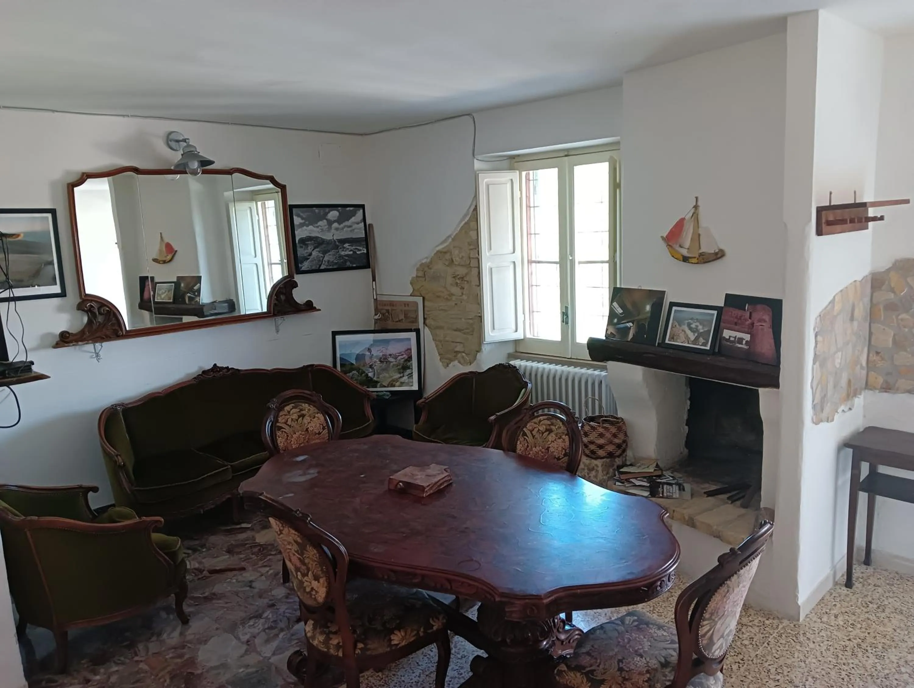 Living room in B&B Il Secolo Breve