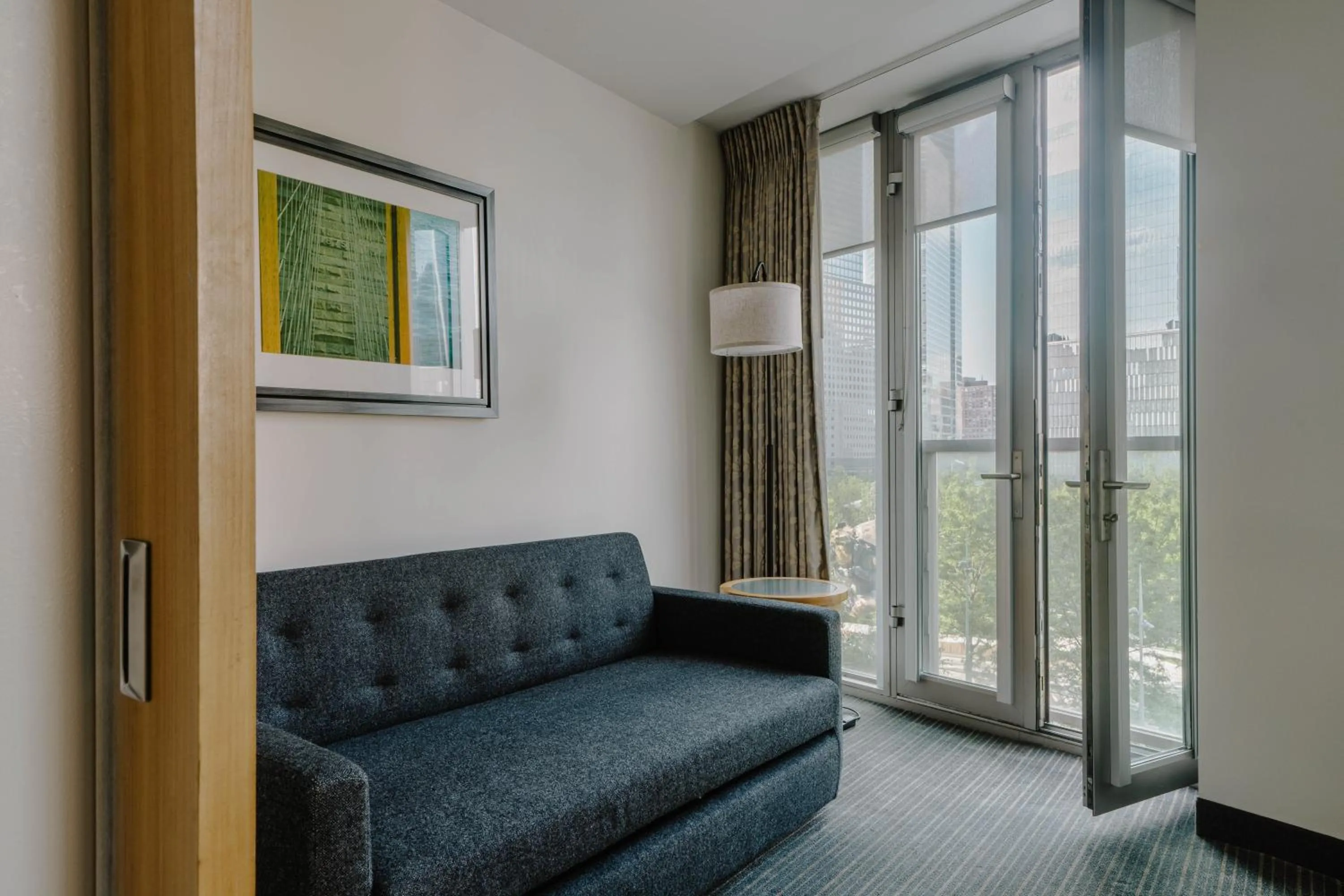 Living room in World Center Hotel