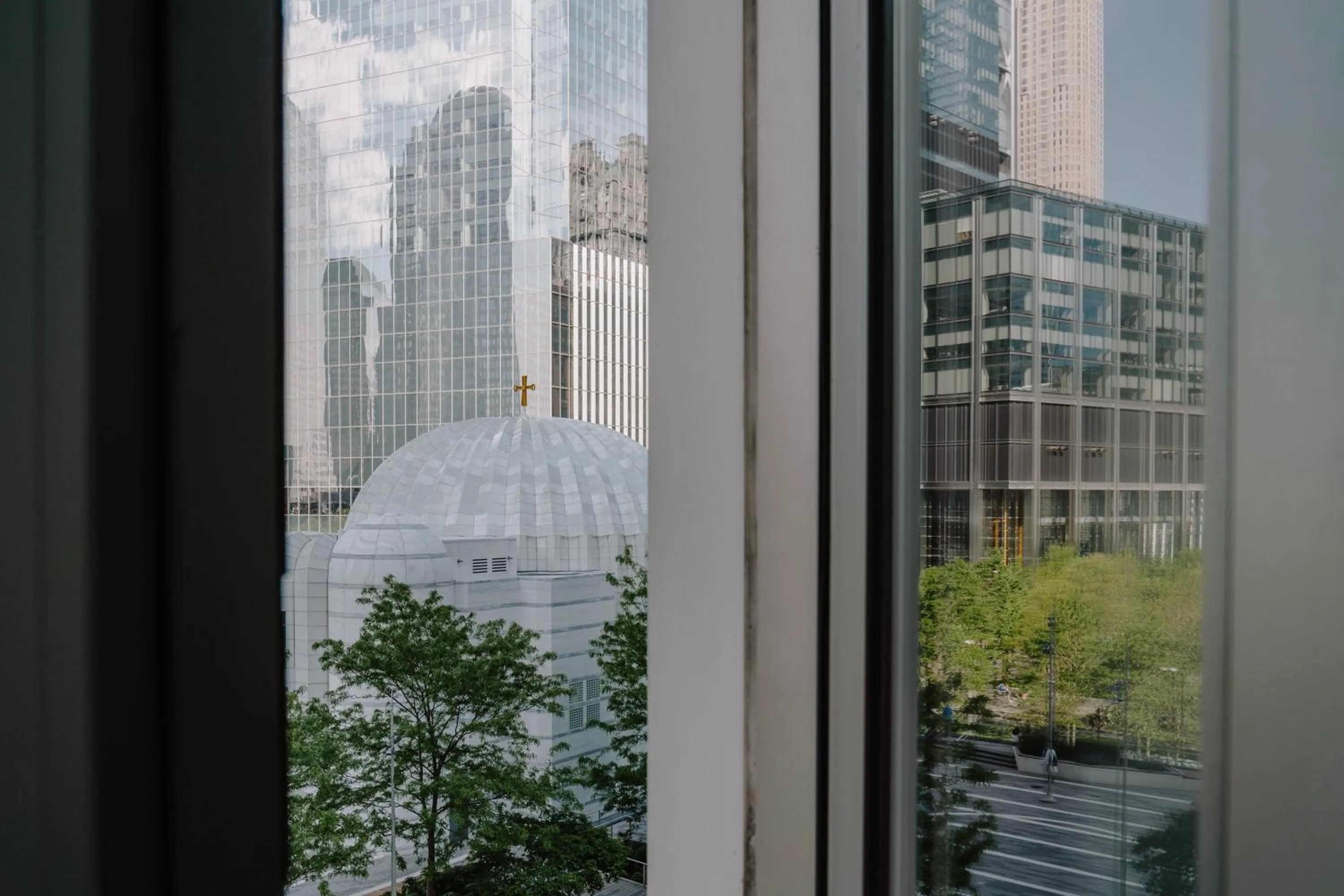 City view in World Center Hotel