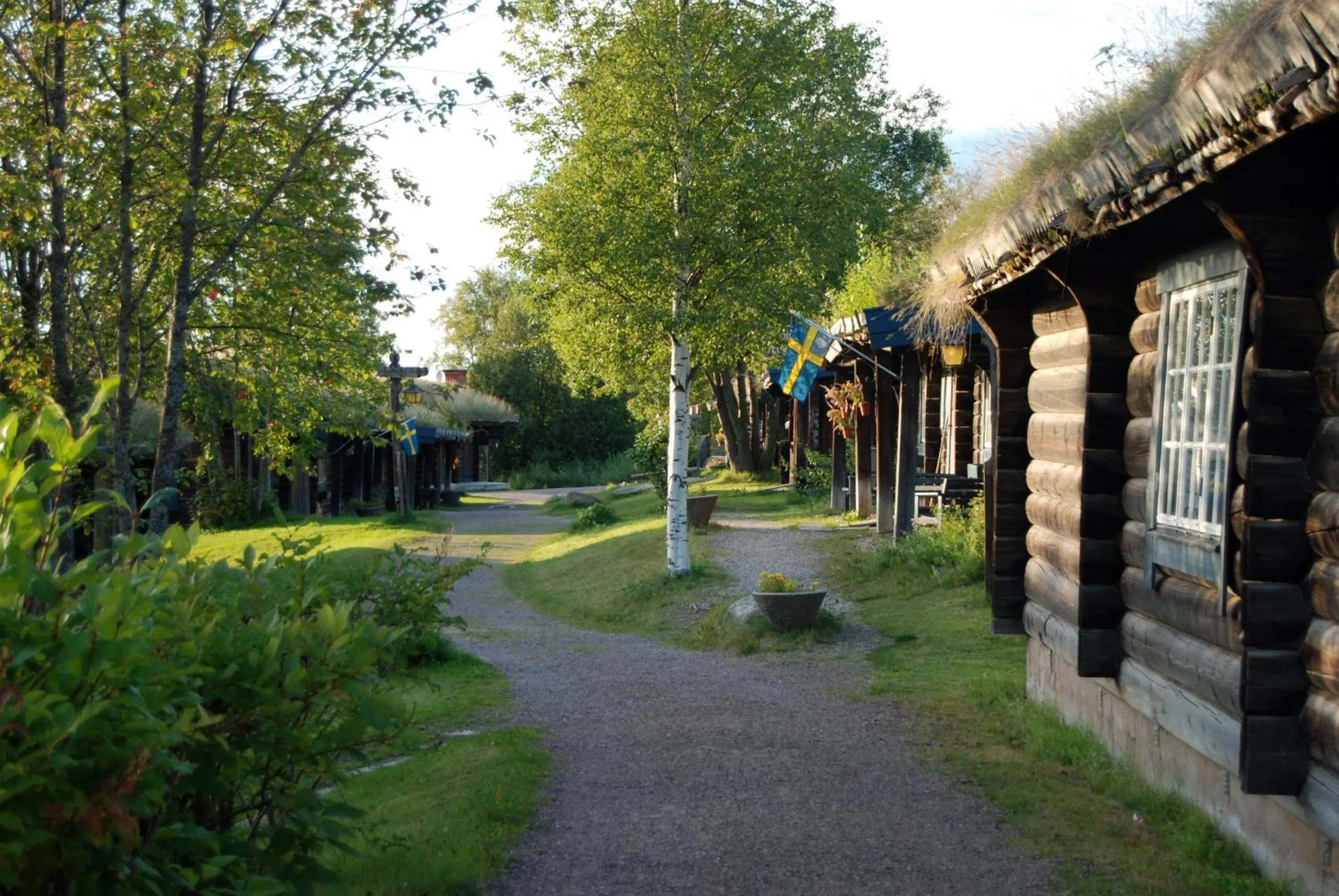Garden in Dala Wärdshus