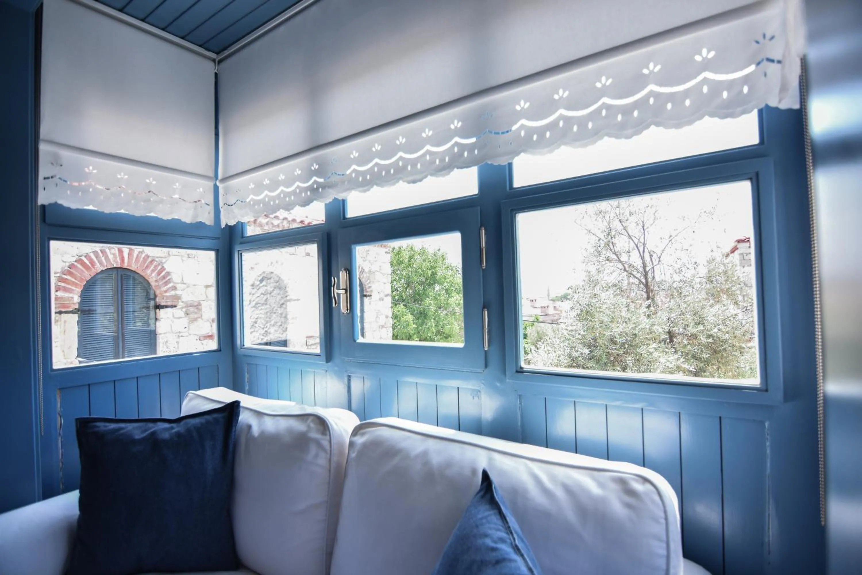 Seating area in Faro Alacati