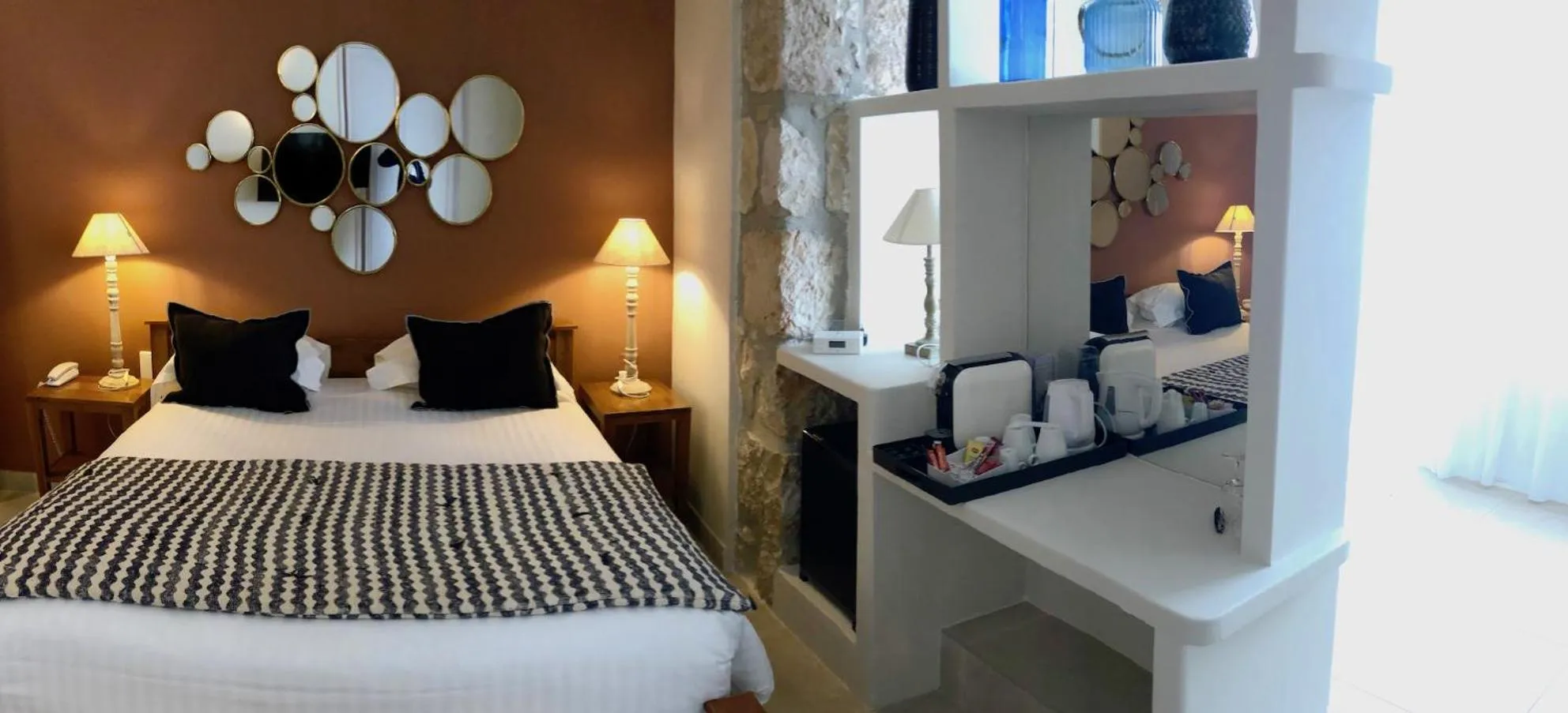 Bedroom, Bed in Boutique Hotel & Spa la Villa Cap Ferrat