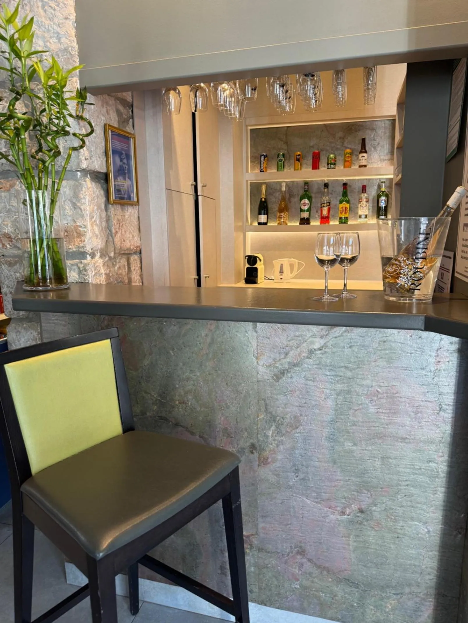 Lounge or bar in Boutique Hotel & Spa la Villa Cap Ferrat