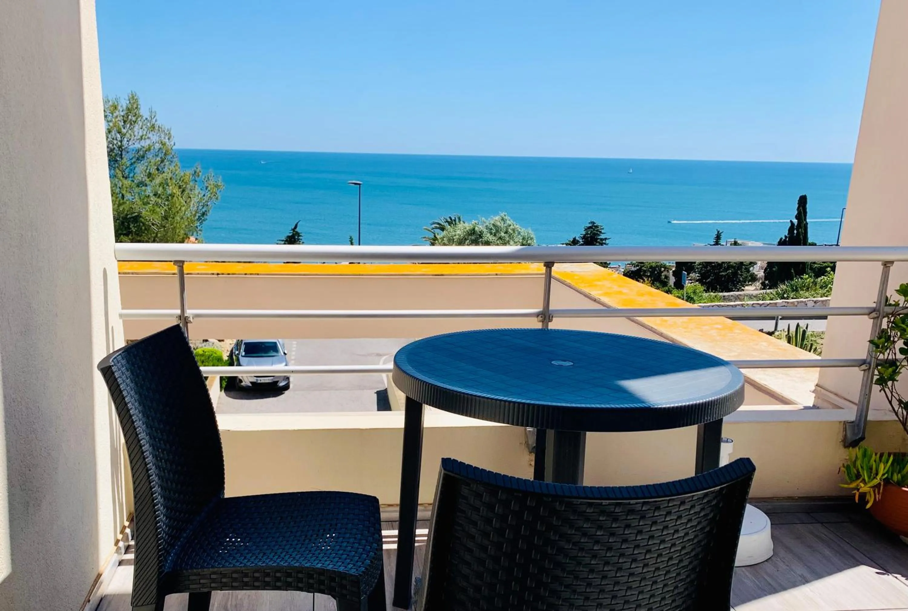 Sète - vue mer imprenable, piscine, calme